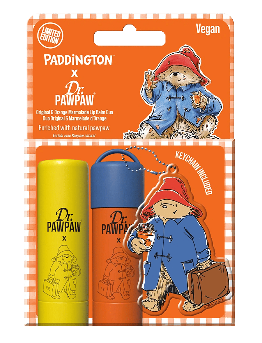 Dr.PawPaw - Dr.PAWPAW Paddington Bear Keyring Original + Orange Marmalade - huulepalsamid - clear - 0