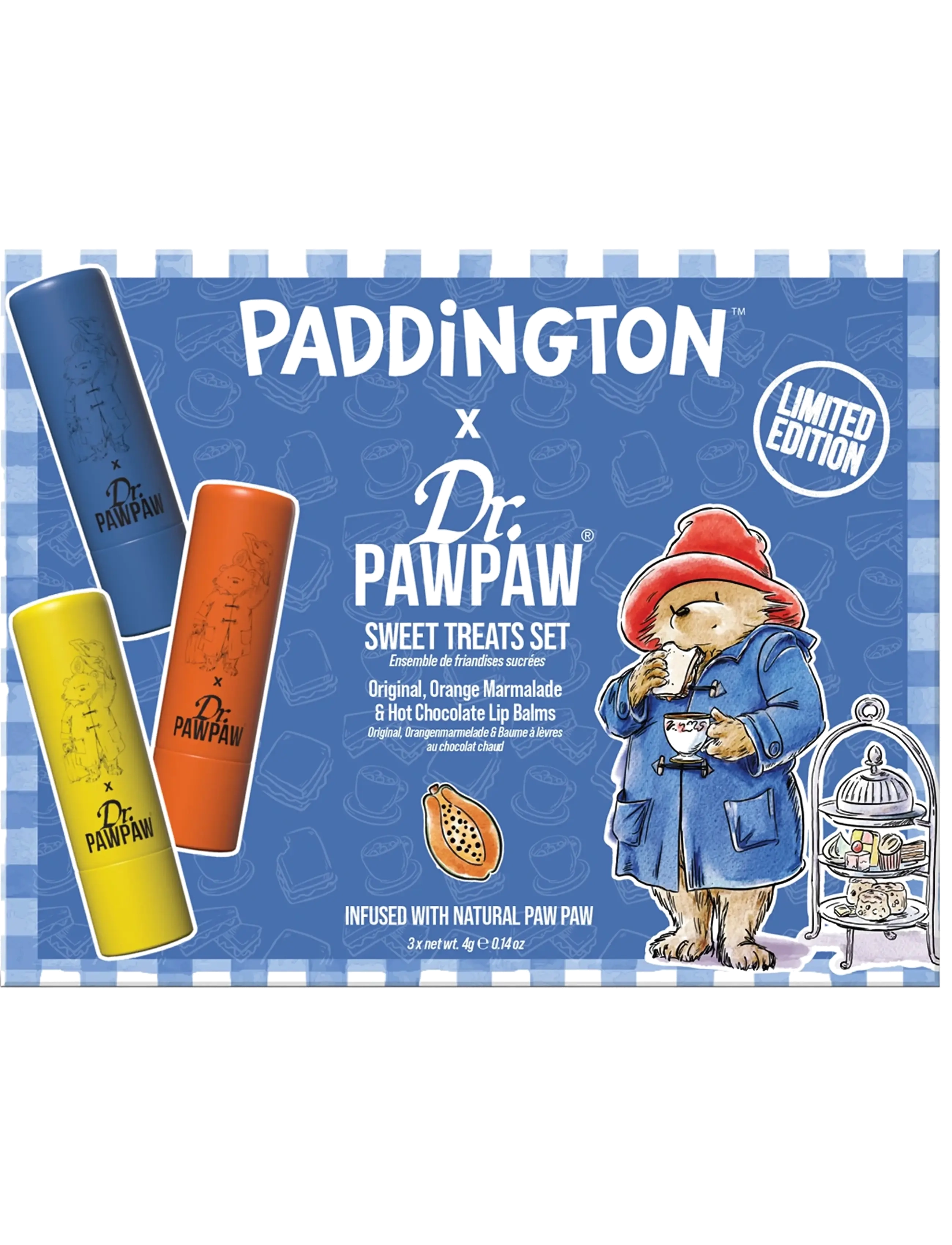 Dr.PawPaw Dr.PAWPAW Paddington Sweet Treats Set  with 3 balms - Deals - CLEAR / undefined