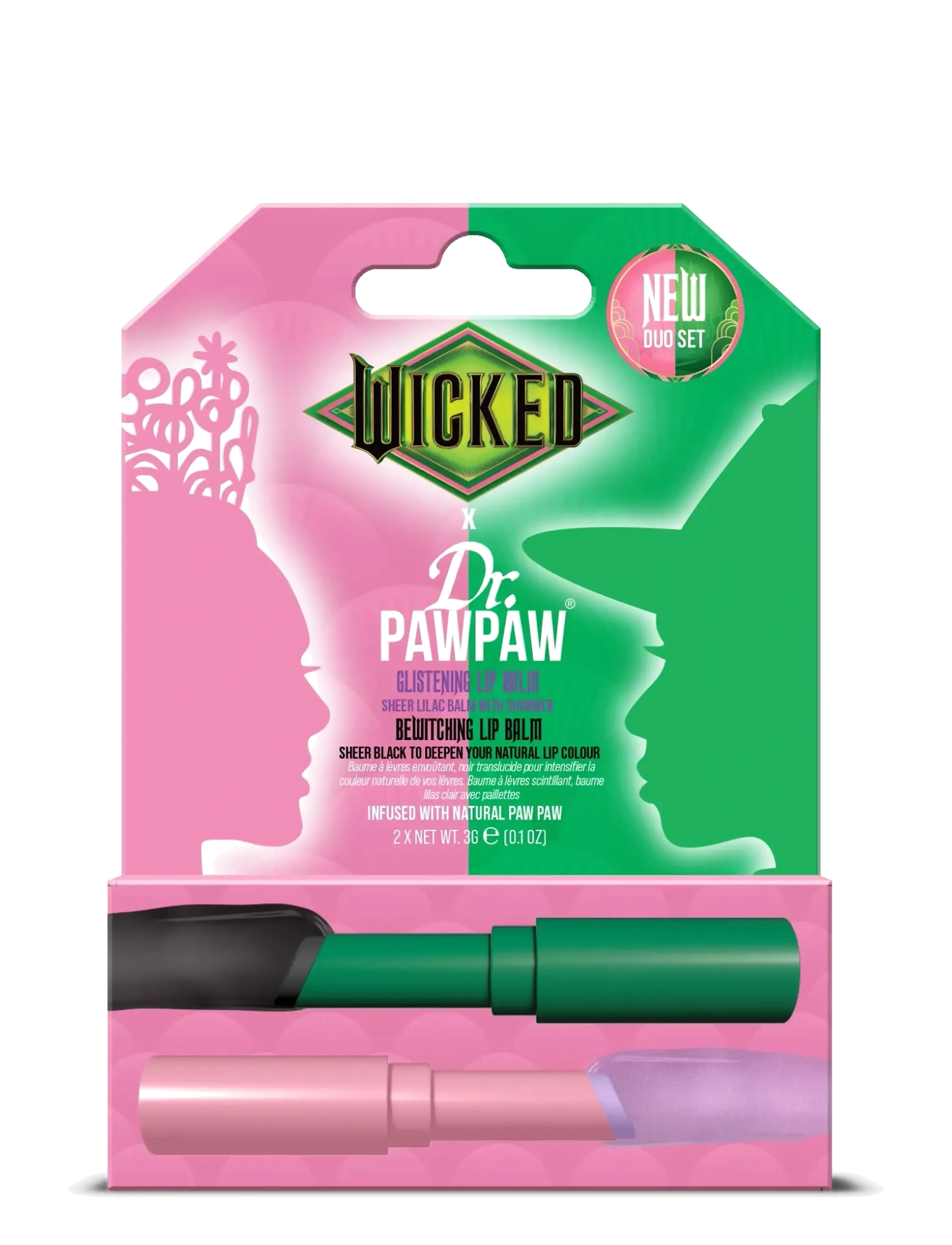 Dr.PawPaw Dr.PAWPAW x Wicked Duo - Nyheder - DEEP NUDE & GLIMMER / natural