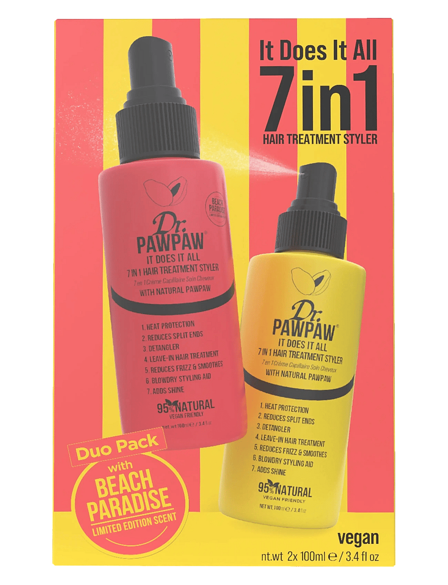Dr.PawPaw - Dr.PAWPAW It Does It All - 7 in 1 Hair Treatment Styler Duo Pack - giftset - clear - 0