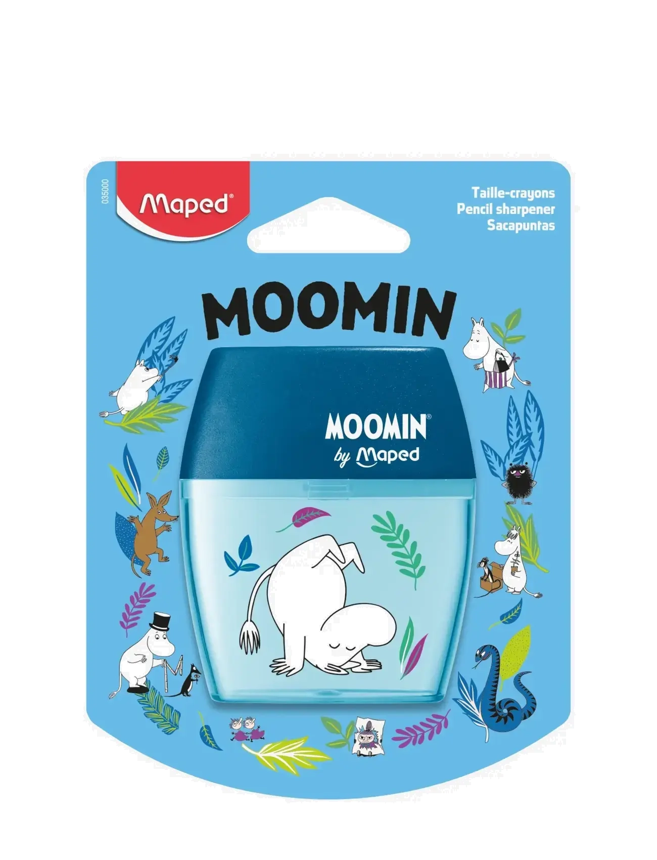 Dsignhouse Moomin Moomin Pencil sharpener 2-holes blister - 4 for 3 - MULTICOLOR / multi