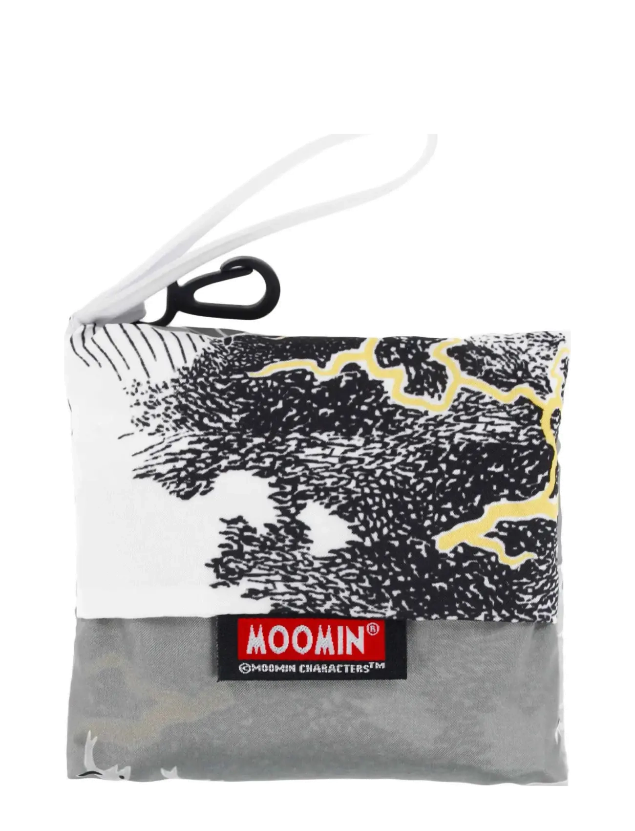 Dsignhouse Moomin Moomin ecobag Moomin on Island white/grey - Kotid - MULTI-COLOREED / black