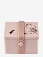 The Moomins storage/Lunch box square - PINK