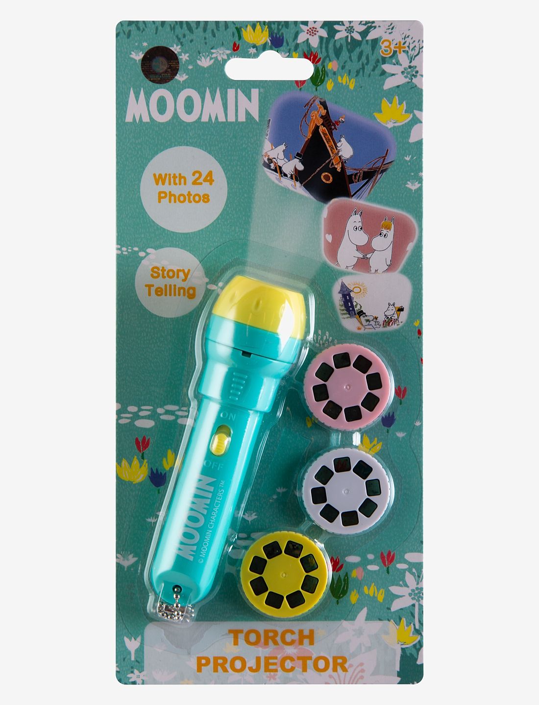 Dsignhouse Moomin - Moomin torch projector - nachtlampen - light green - 2