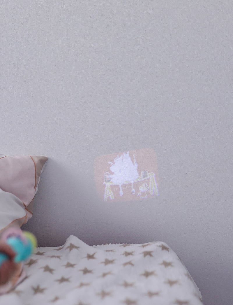 Dsignhouse Moomin - Moomin torch projector - Öölambid - light green - 4