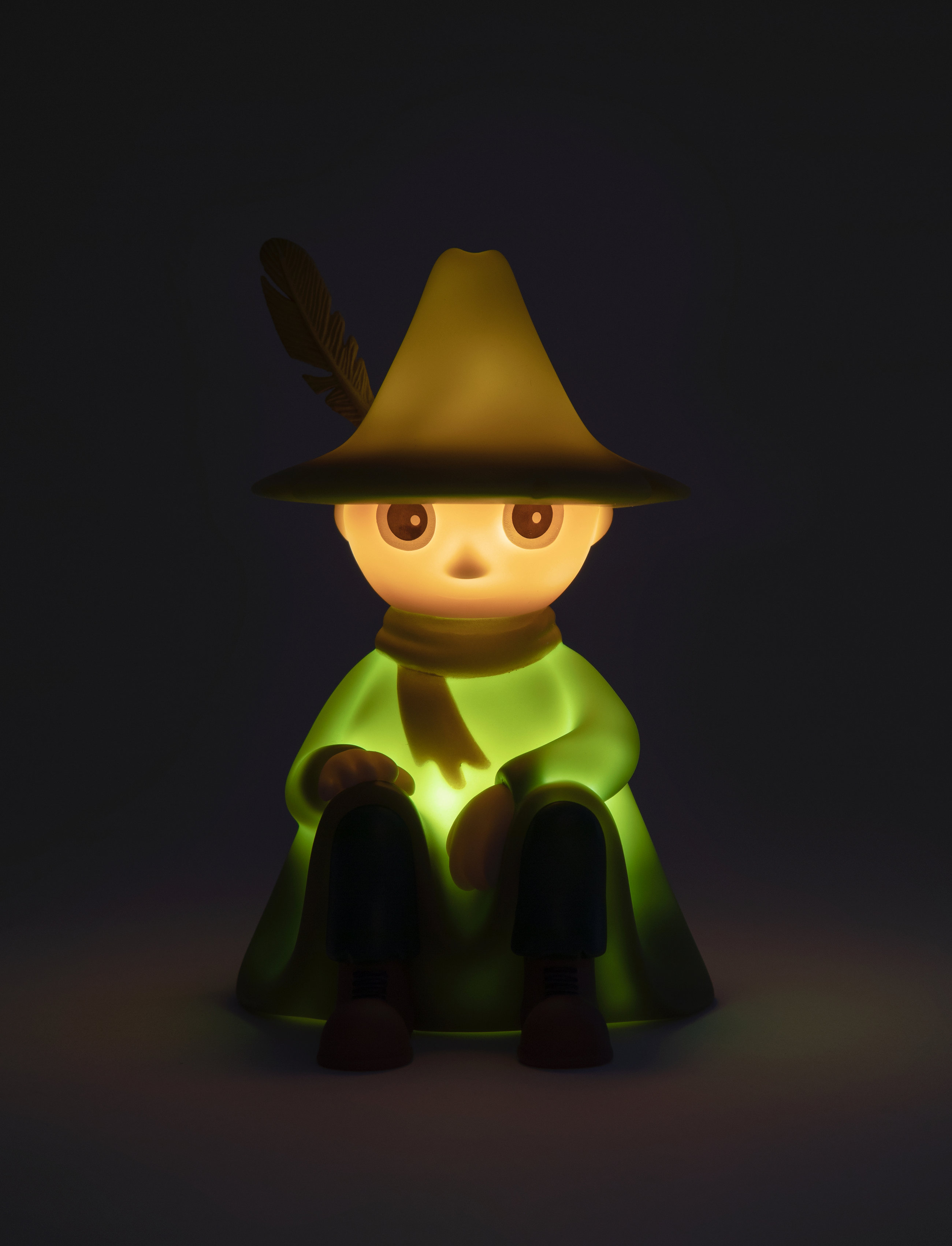 Dsignhouse Moomin Snufkin Night Light Small In Gift Box, H:9 cm, Lamps, Grün - Table Kinder