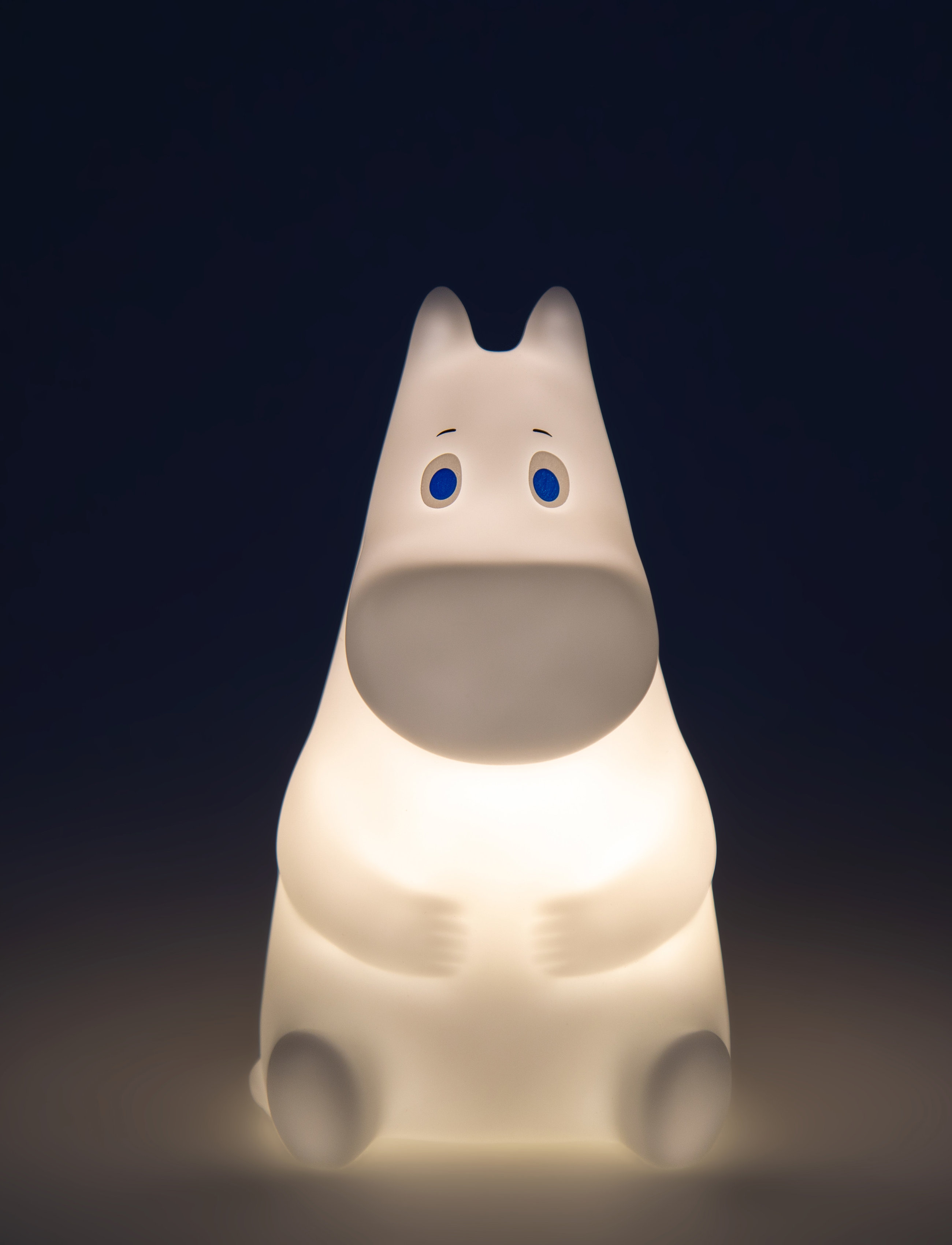 Dsignhouse Moomin Night Light Small In Gift Box, H:7.5 cm, Lamps, Weiß - Table Kinder