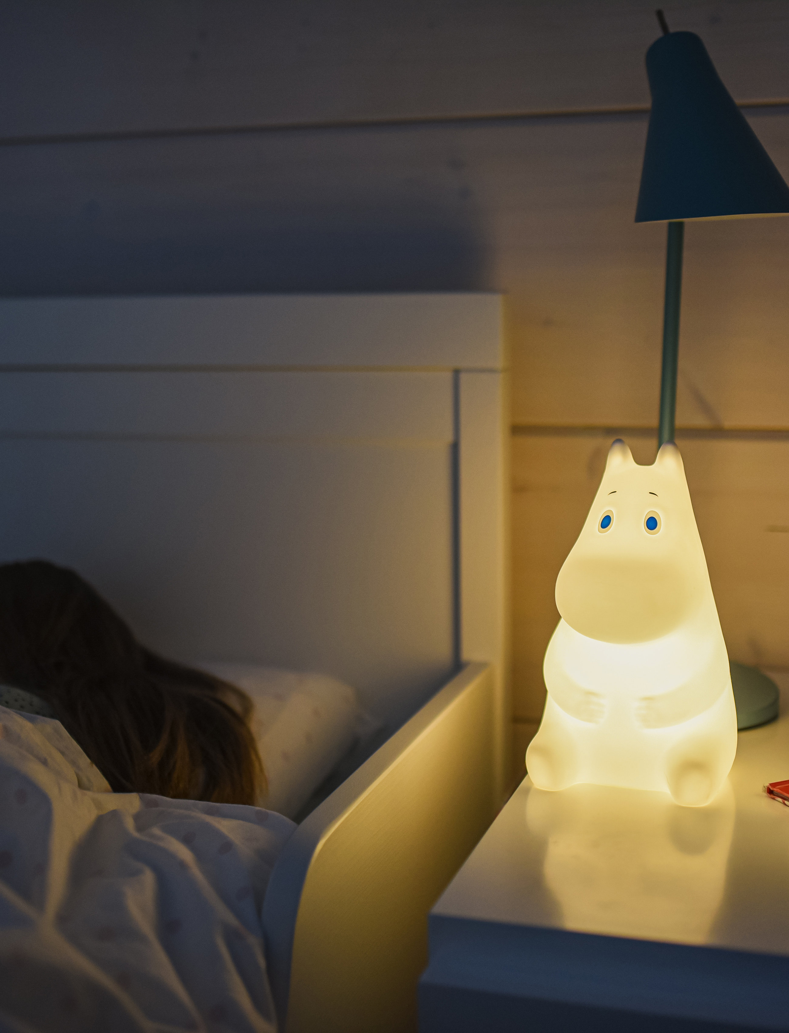 Dsignhouse Moomin - Moomin Night Light small in gift box - night lamps - white - 2