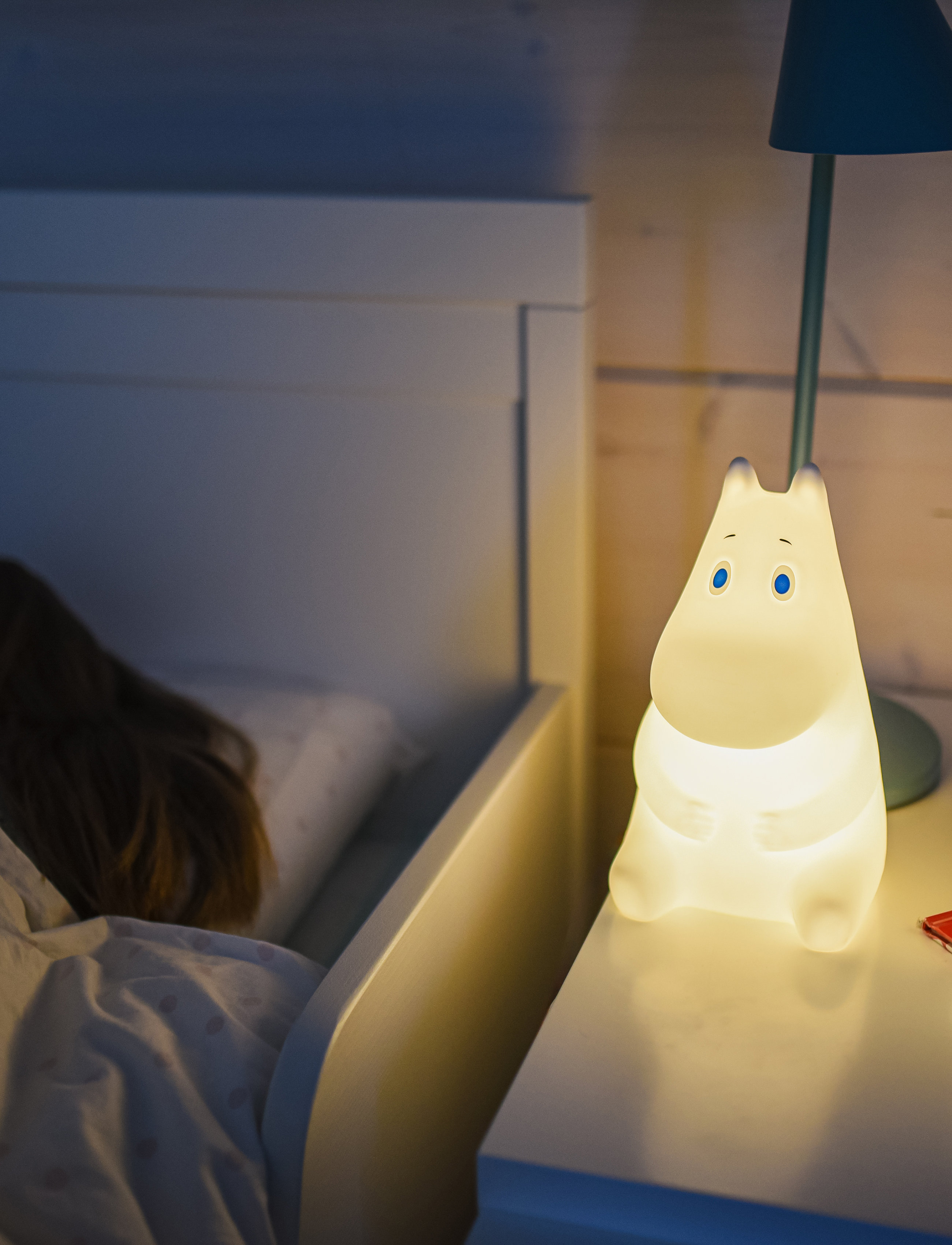 Dsignhouse Moomin - Moomin Night Light small in gift box - night lamps - white - 3