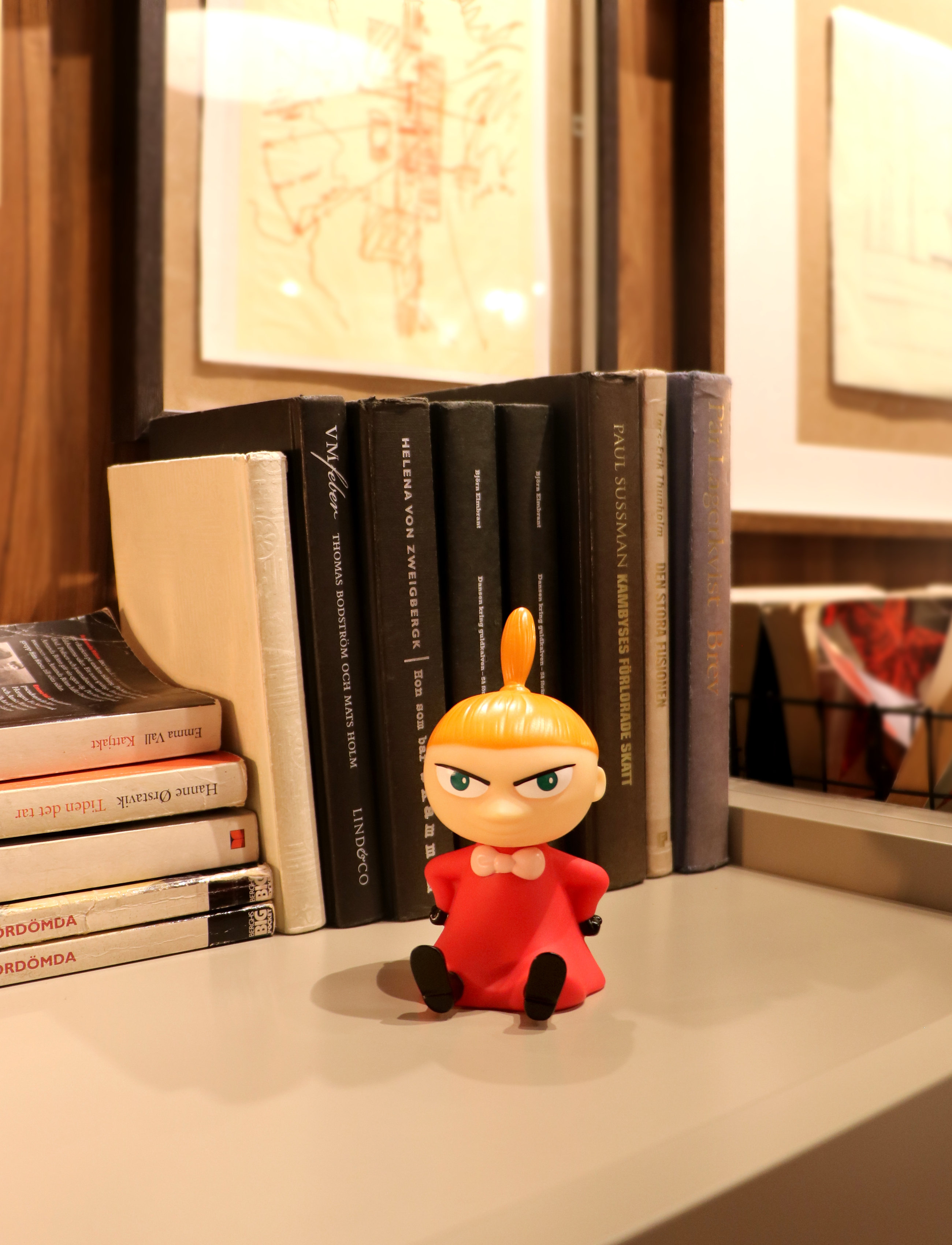 Dsignhouse Moomin - Moomin Little My night light small in gift box - natlamper - red - 3