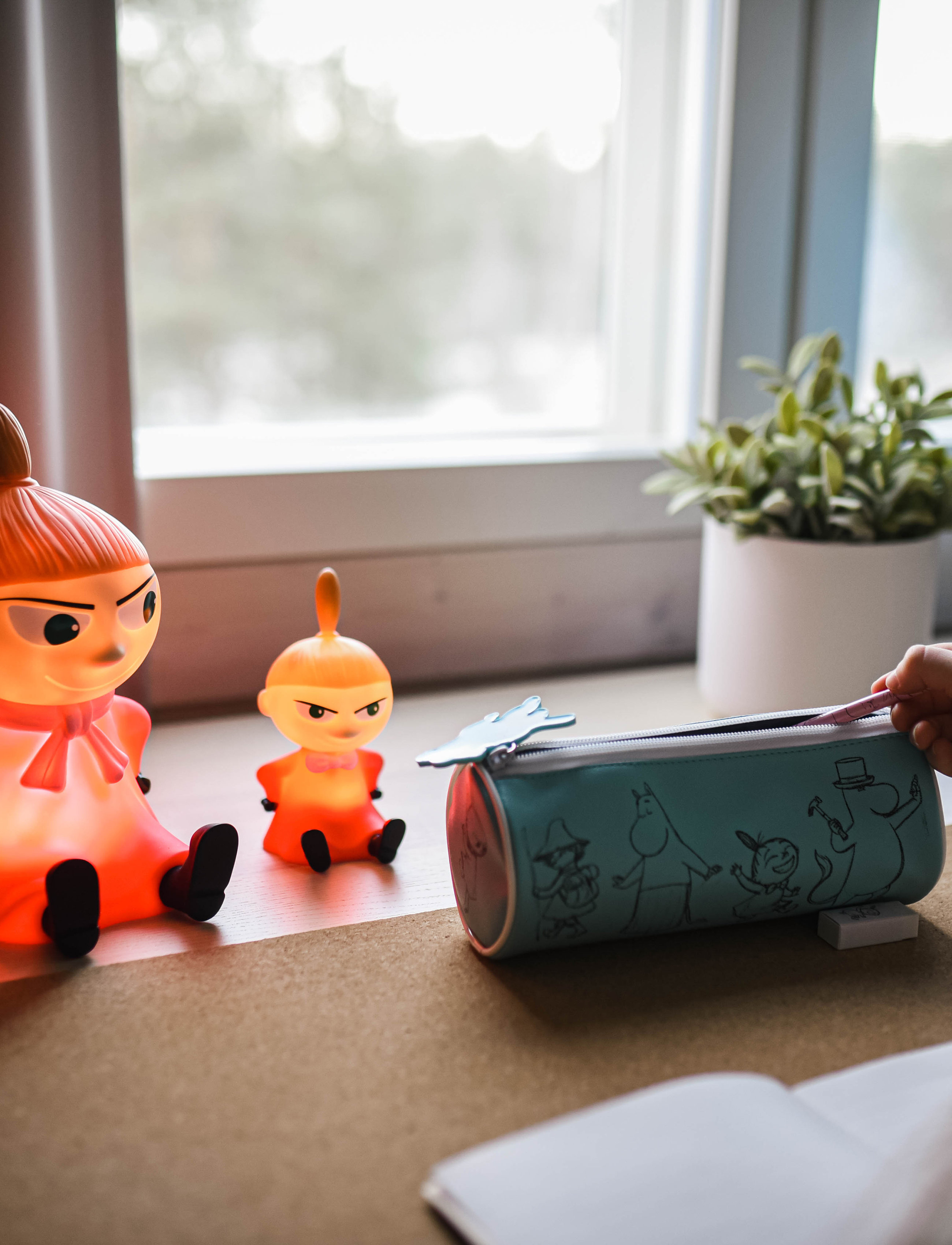 Dsignhouse Moomin - Moomin Little My night light small in gift box - natlamper - red - 4