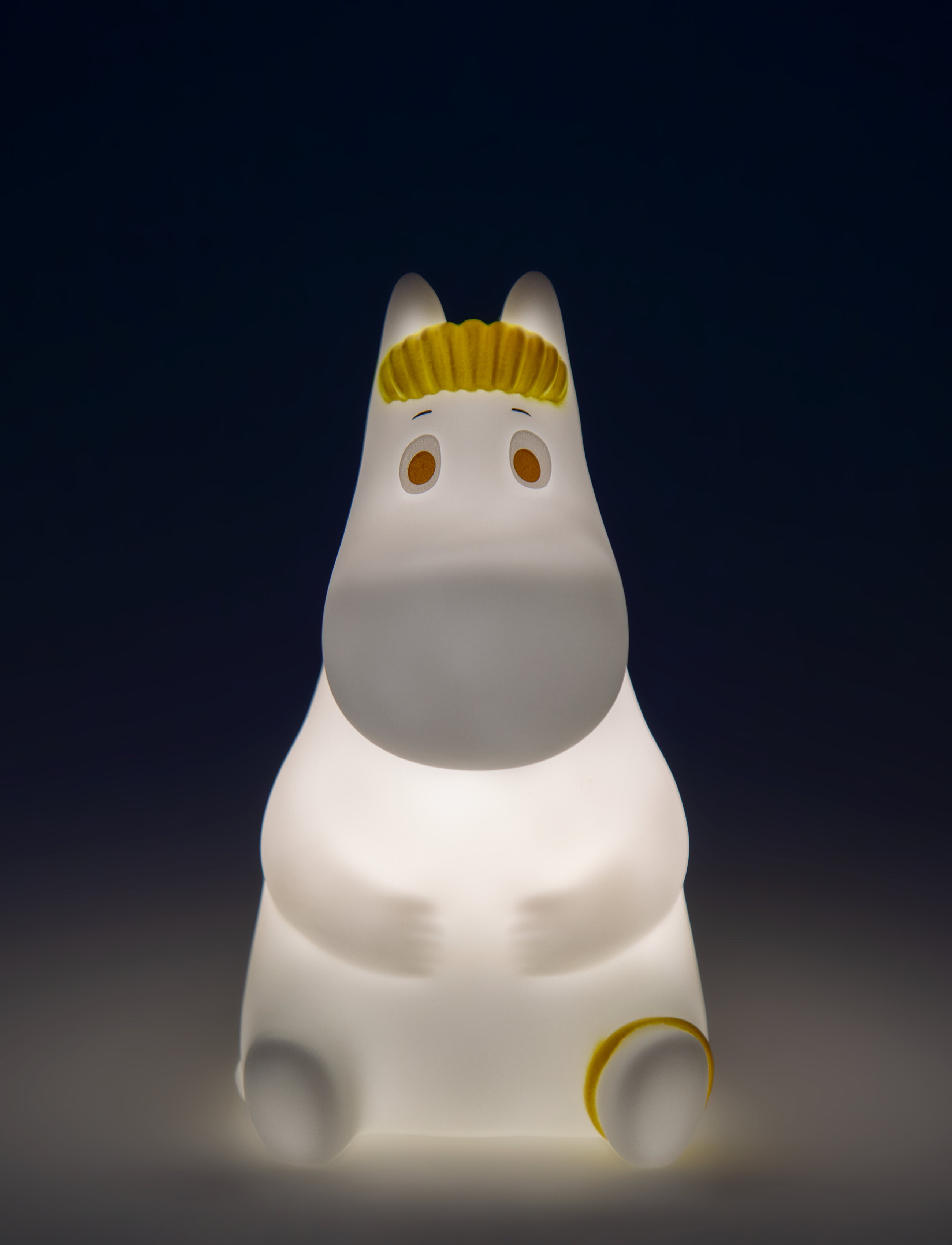 Dsignhouse Moomin Snorkmaiden Night Light Small In Gift Box, H:7.5 cm, Lamps, Weiß - Table Kinder