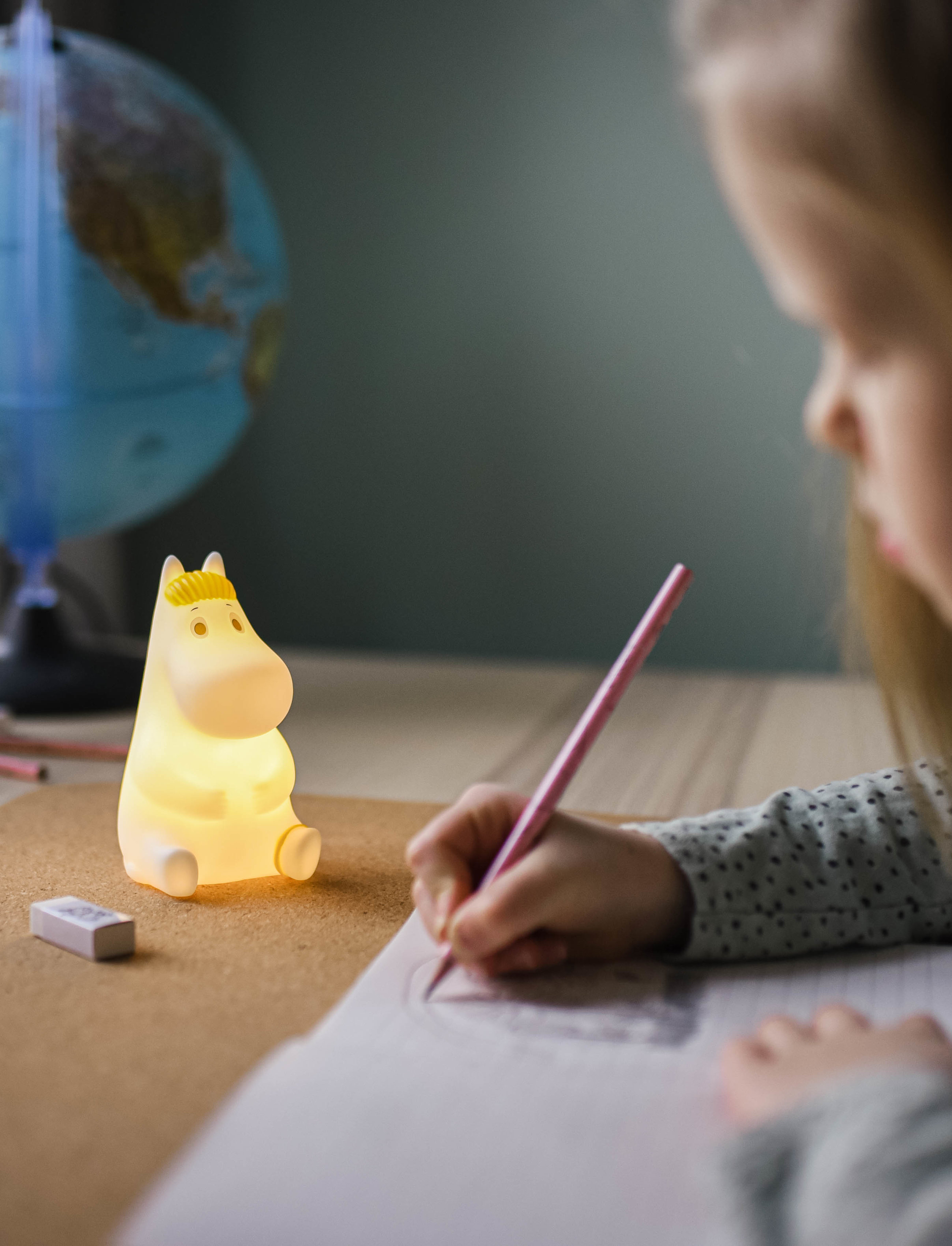 Dsignhouse Moomin - Moomin Snorkmaiden night light small in gift box - natlamper - white snorkmaiden - 3
