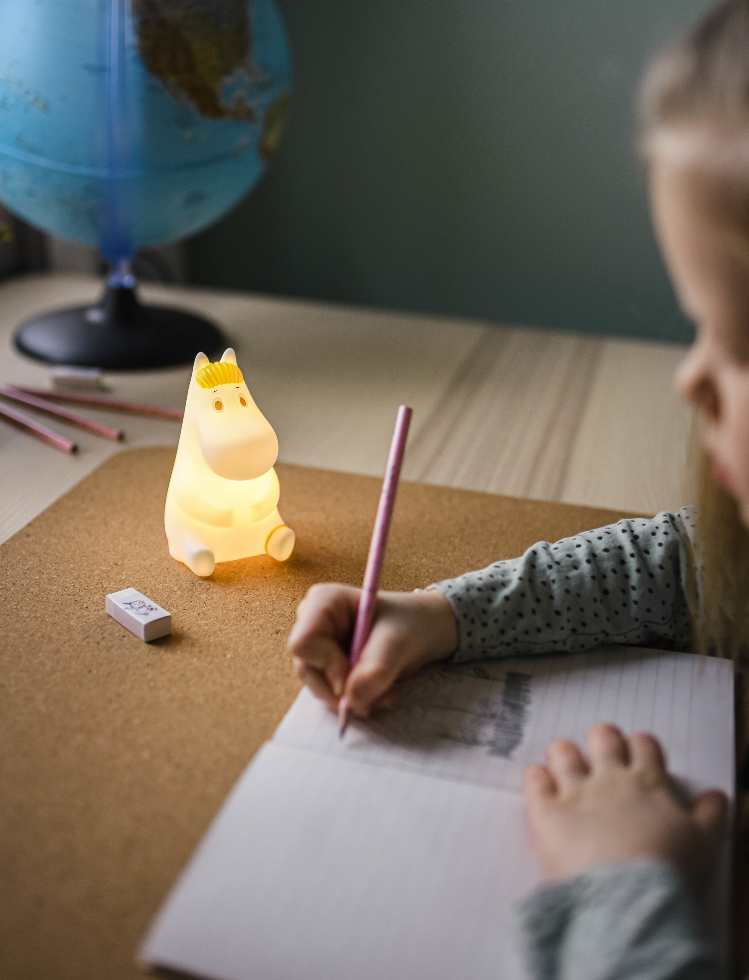 Dsignhouse Moomin - Moomin Snorkmaiden night light small in gift box - natlamper - white snorkmaiden - 4