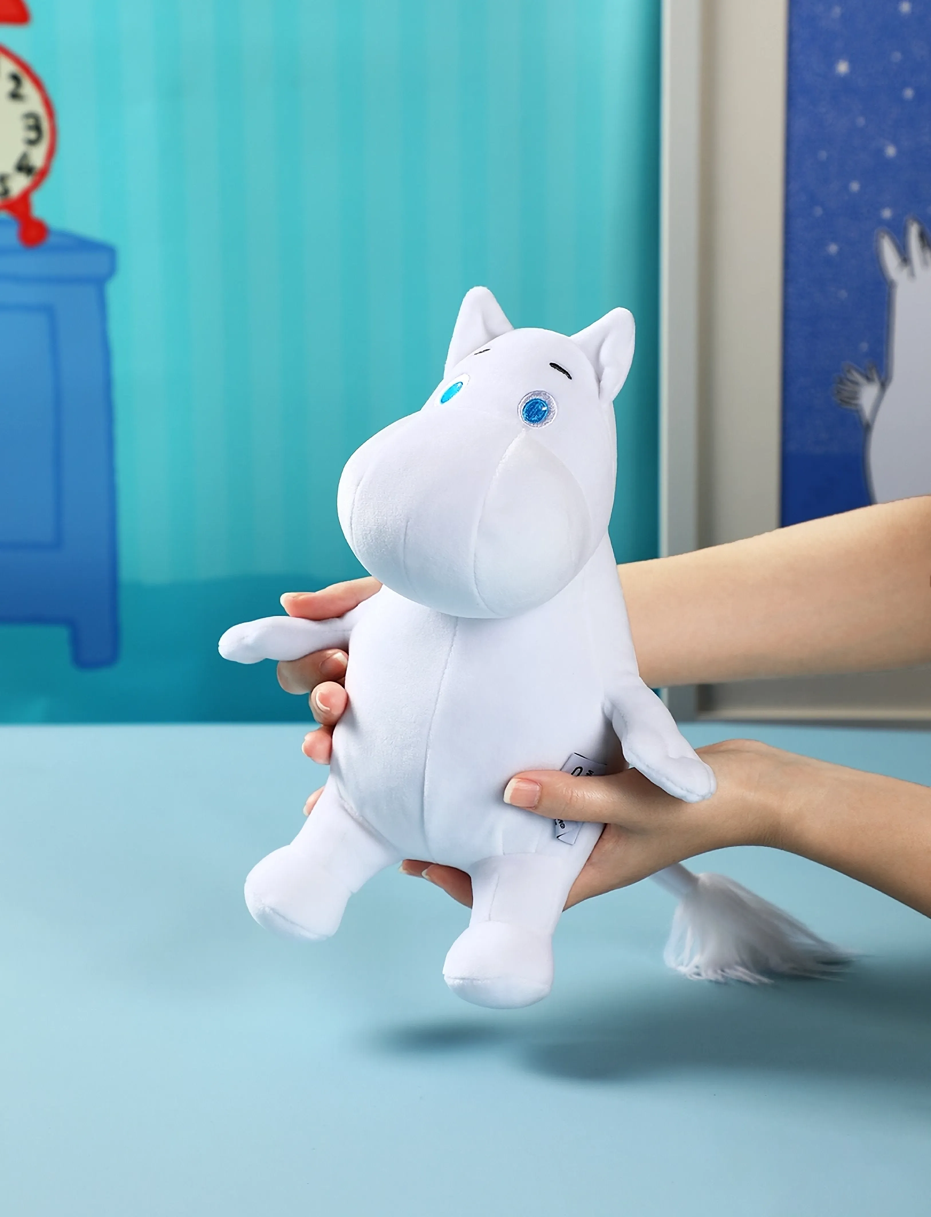 Dsignhouse Moomin - Plush toy Moomintroll M - stuffed animals - white - 1