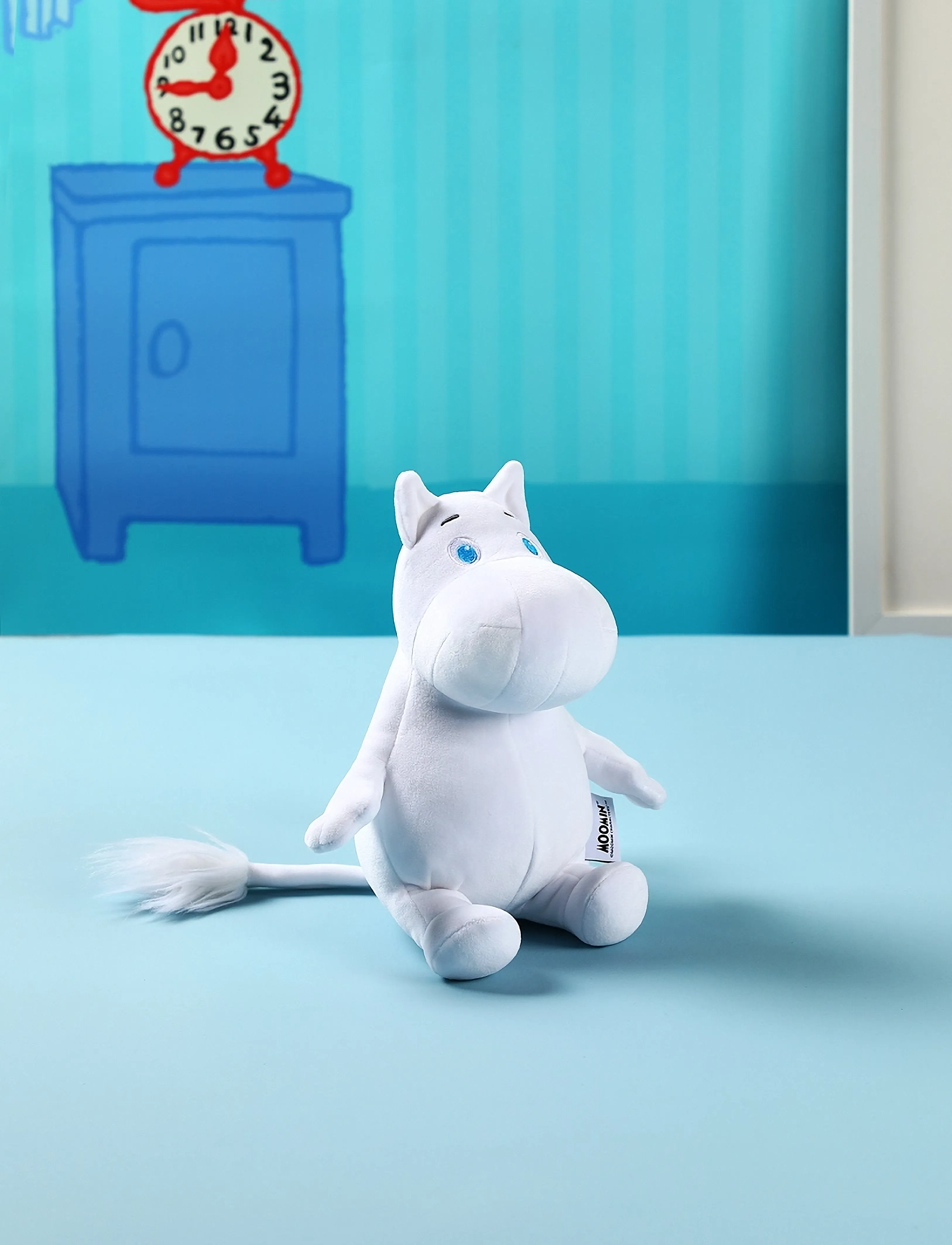 Dsignhouse Moomin - Plush toy Moomintroll M - stuffed animals - white - 4
