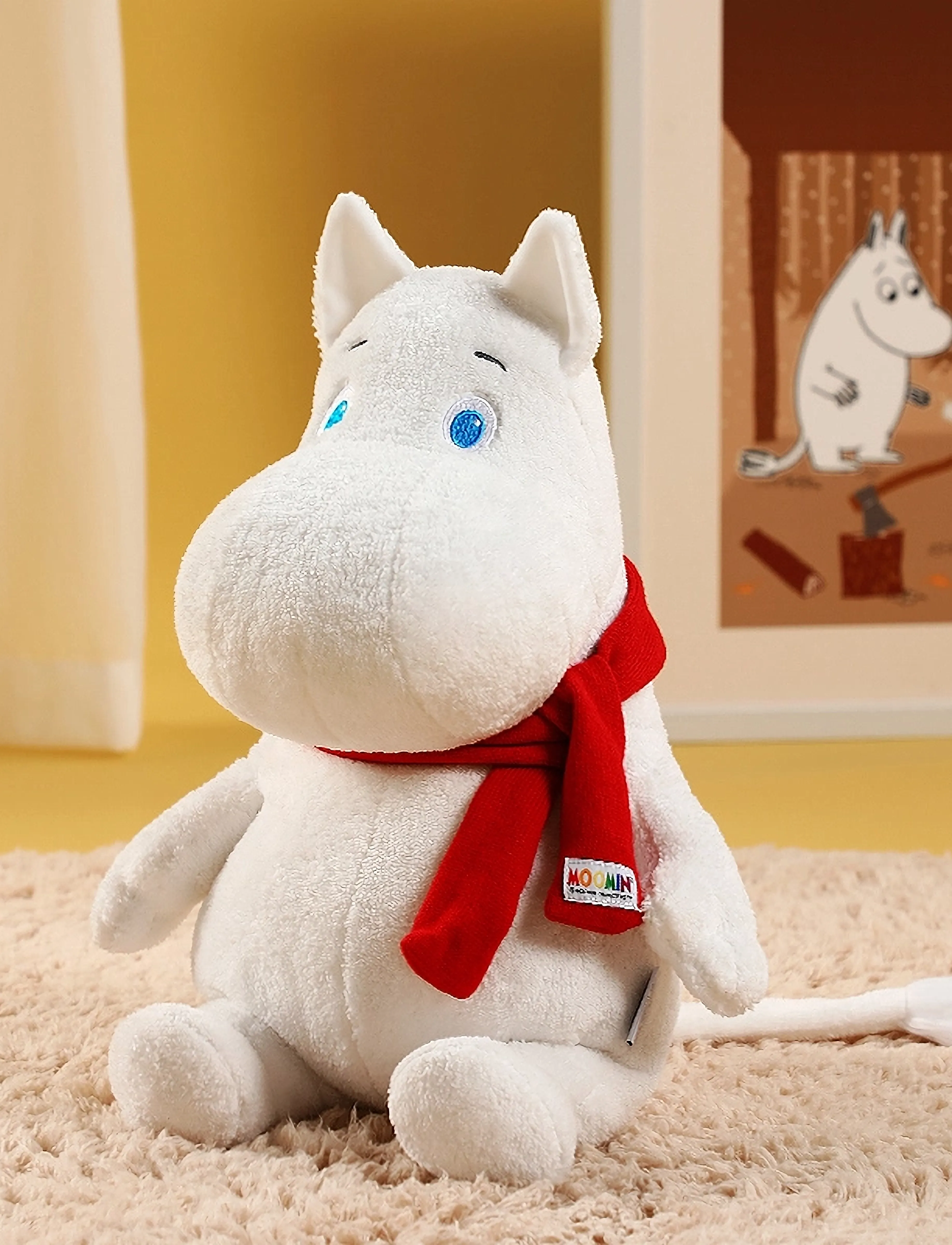 Dsignhouse Moomin - Plush toy Moomintroll L - tuskudýr - white - 1