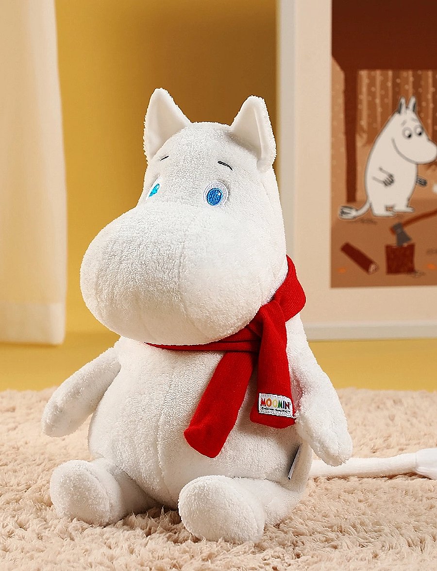 Dsignhouse Moomin - Plush toy Moomintroll L - plīša dzīvnieki - white - 1