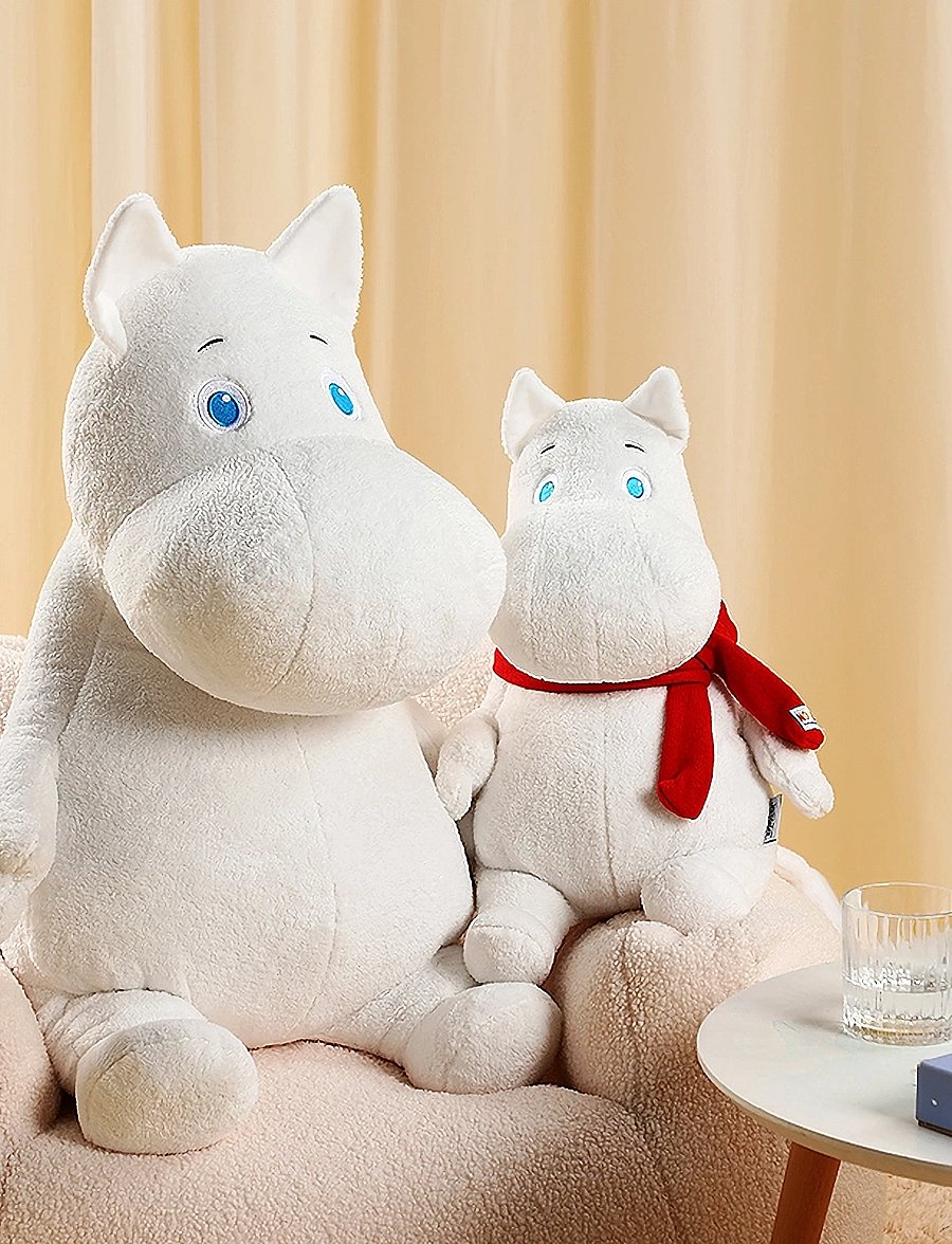 Dsignhouse Moomin - Plush toy Moomintroll L - plīša dzīvnieki - white - 3