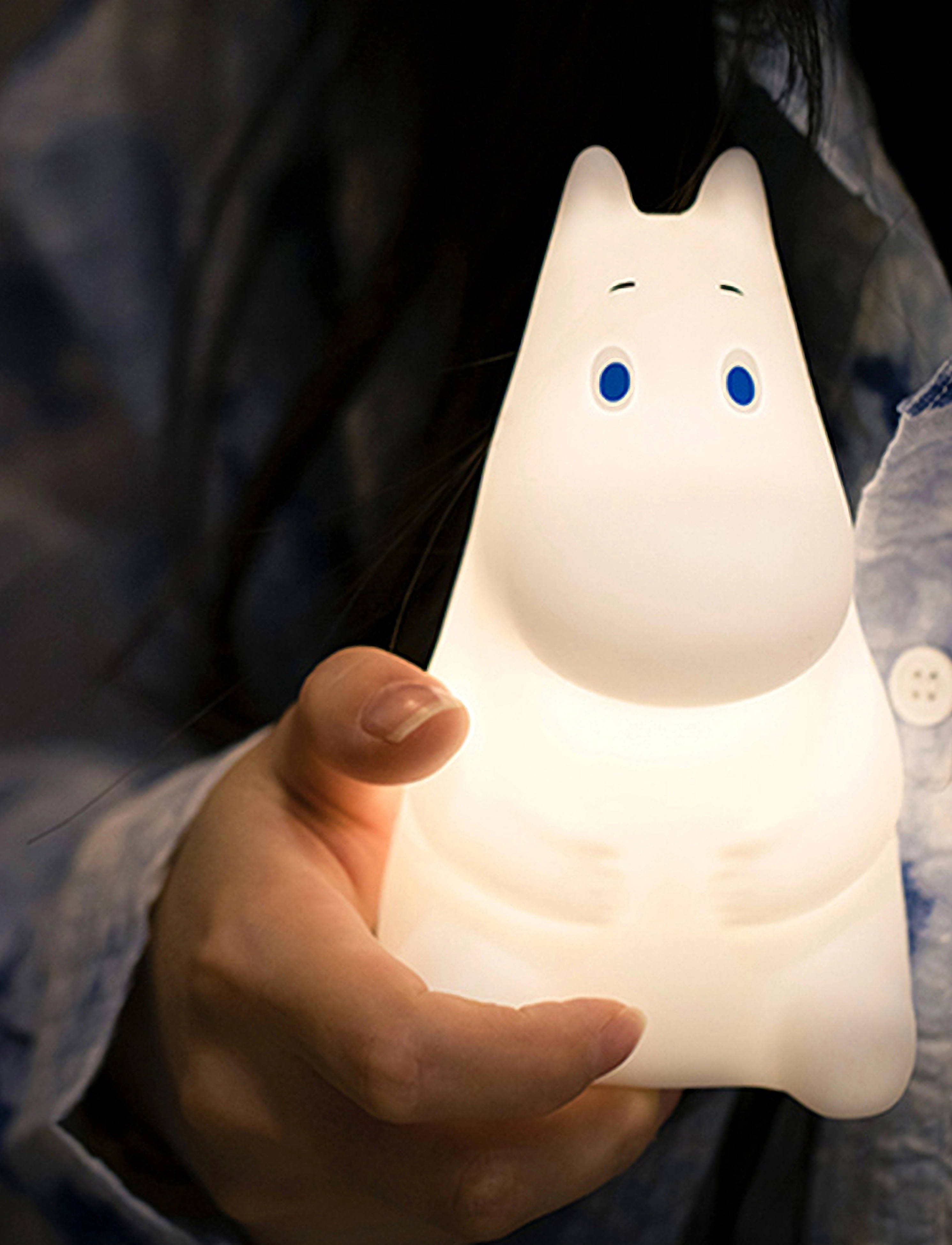 Dsignhouse Moomin - Moomin Light Moomin Moomintroll silicone S - apšvietimo įrenginiai - white - 3