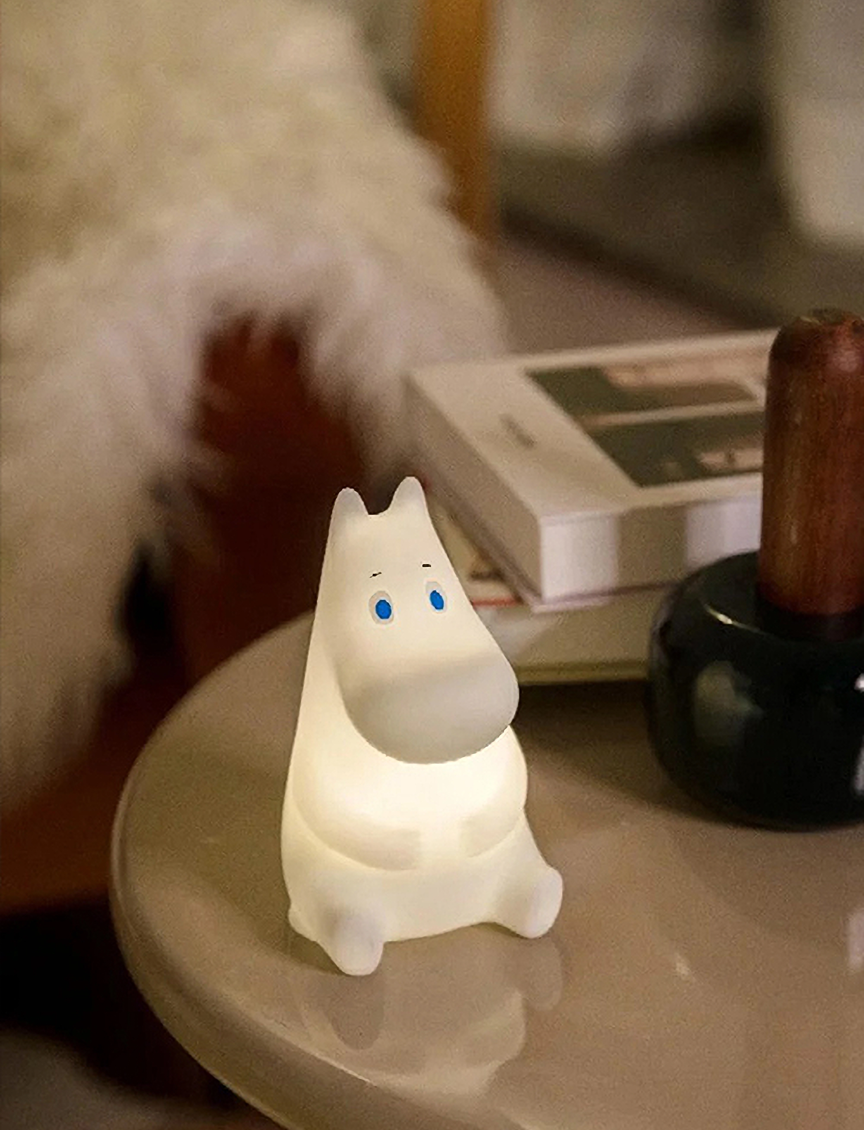 Dsignhouse Moomin - Moomin Light Moomin Moomintroll silicone S - apšvietimo įrenginiai - white - 4