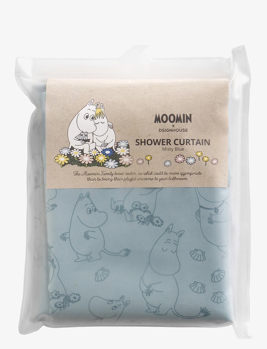 Dsignhouse Moomin - The Moomins shower curtain - duschvorhänge - blue - 2
