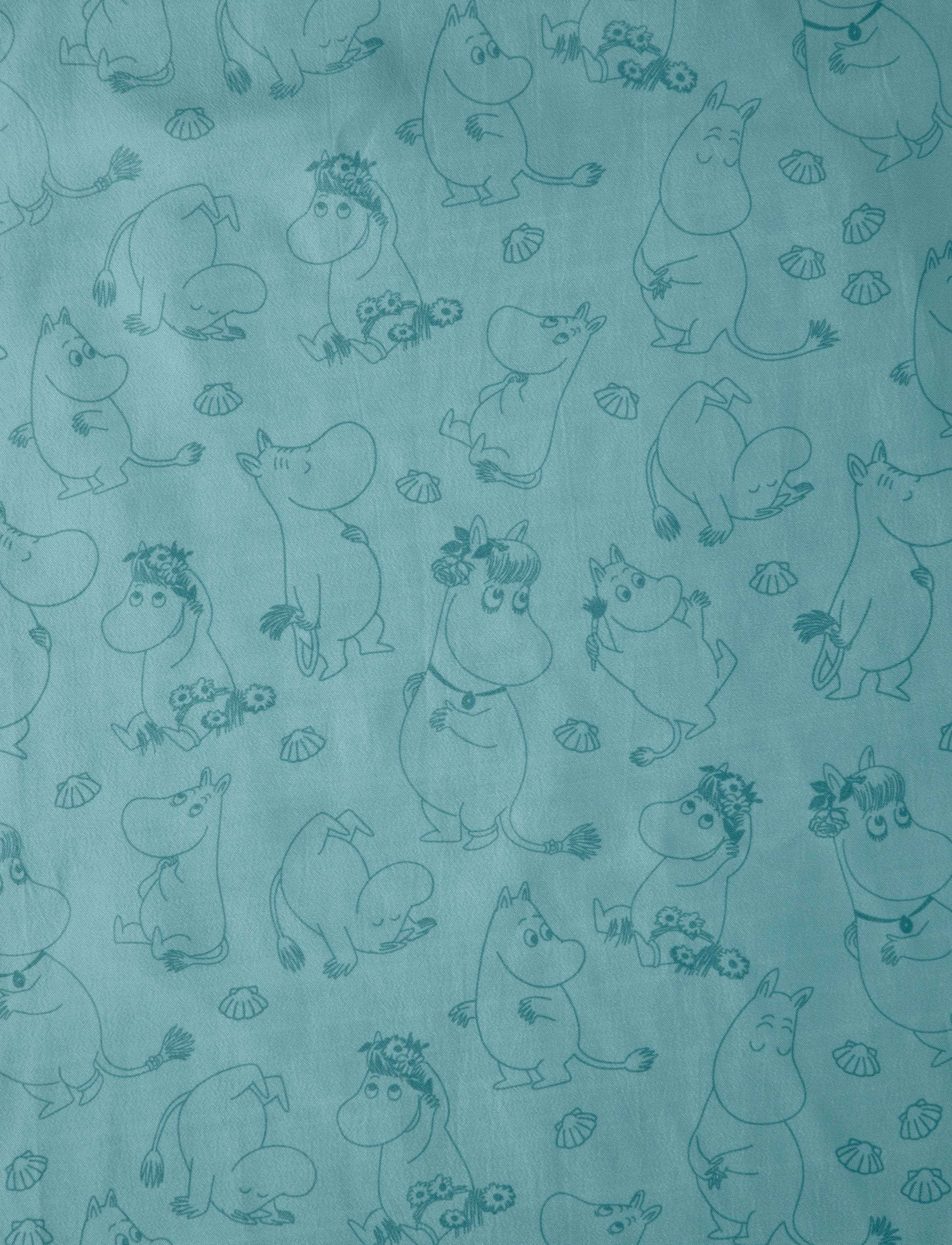 Dsignhouse Moomin - The Moomins shower curtain - duschvorhänge - blue - 3