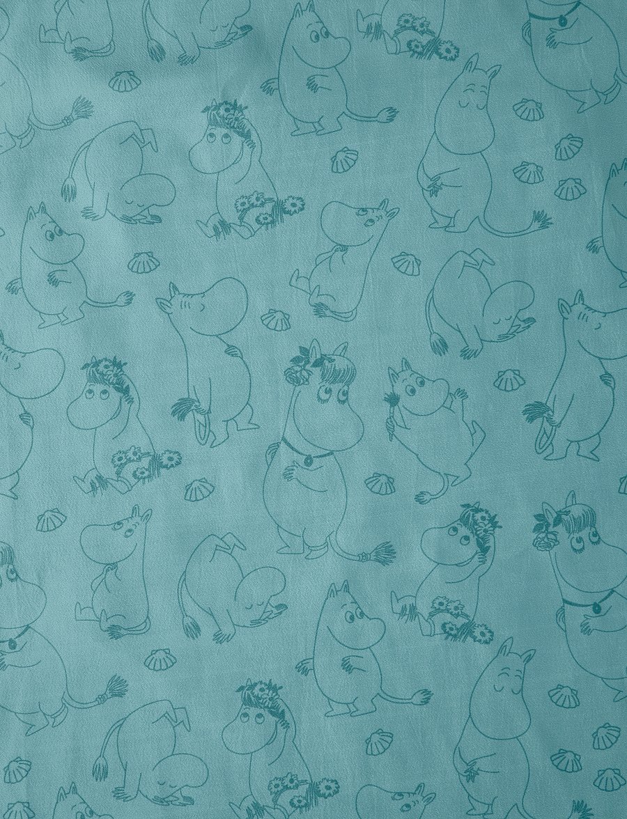 Dsignhouse Moomin - The Moomins shower curtain - duschvorhänge - blue - 3
