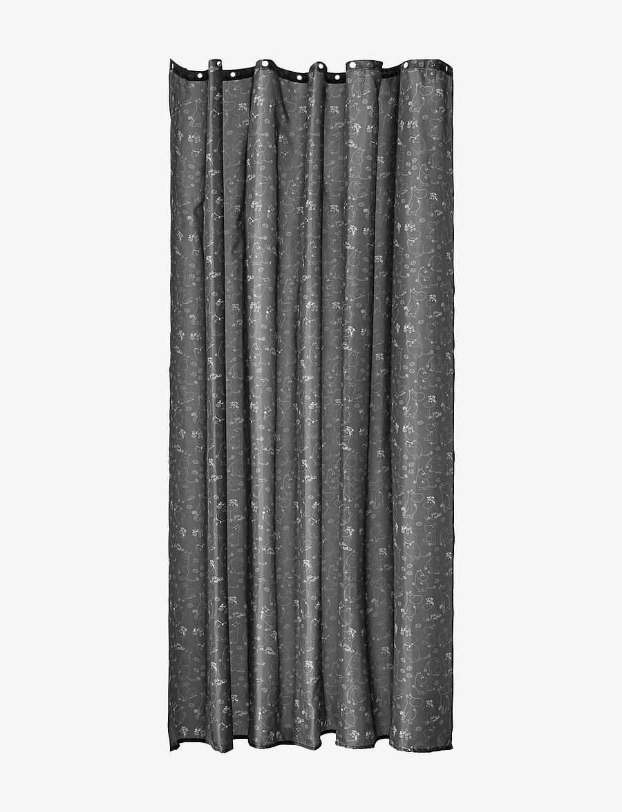 Dsignhouse Moomin - The Moomins shower curtain - duschvorhänge - black - 1