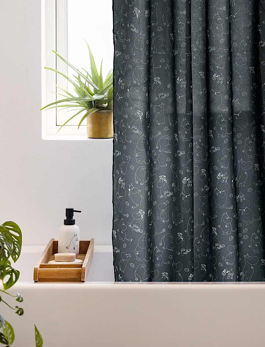Dsignhouse Moomin - The Moomins shower curtain - duschvorhänge - white - 4