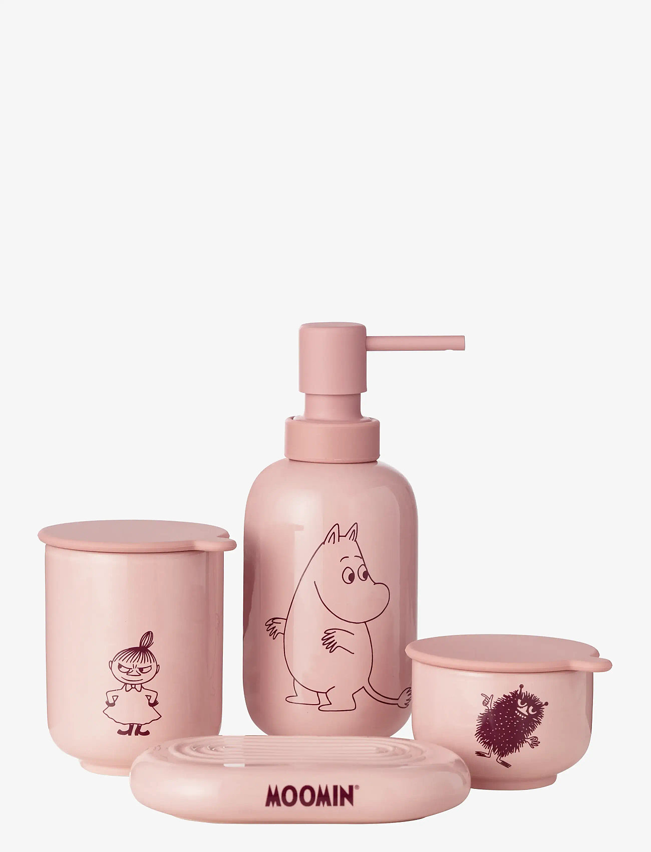Dsignhouse Moomin - The Moomins soap dish - soap dispensers & dishes - pink - 2