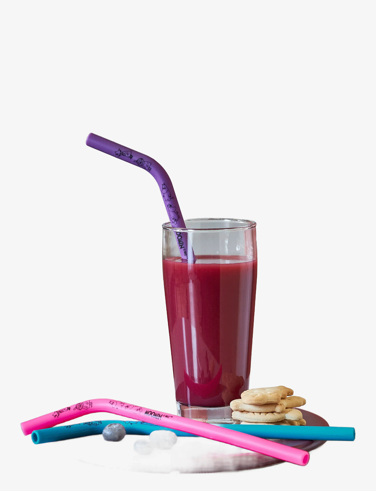 Dsignhouse Moomin - Silicone Straw Set - sugerør - multicolor - 1