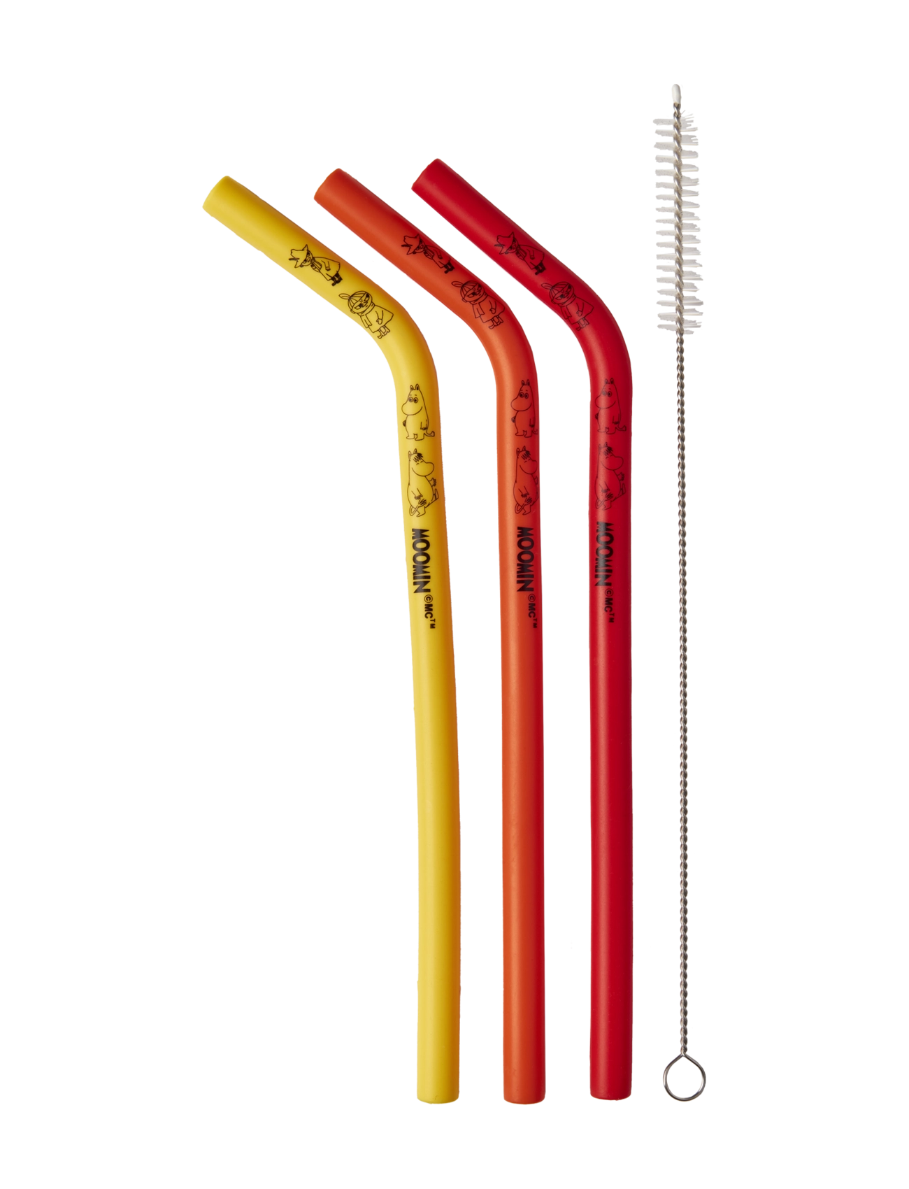 Dsignhouse Moomin Silicone Straw Set - Lauanõud - MULTICOLOR / multi