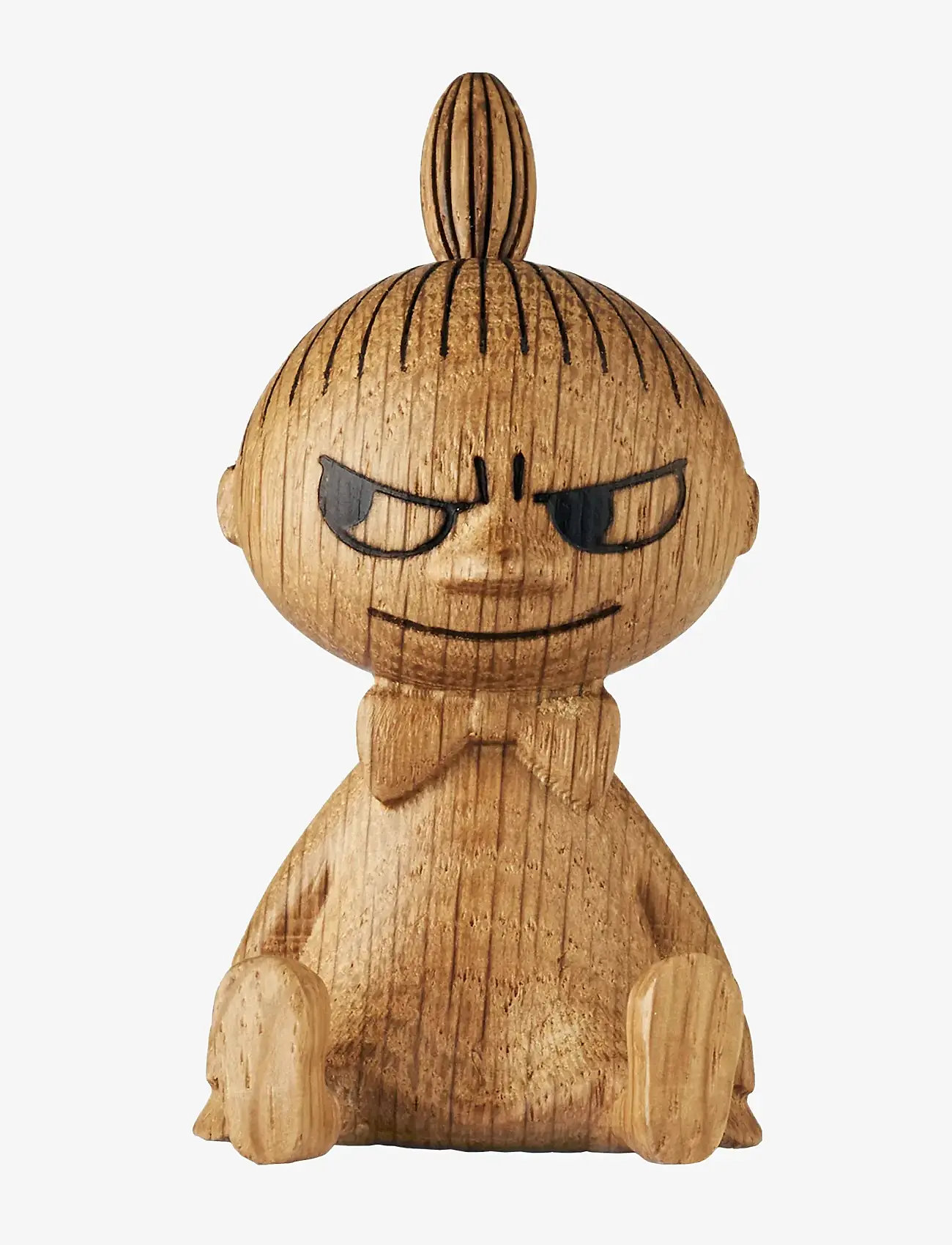 Dsignhouse Moomin - Little My oak figurine made by hand - wooden figures - natural - 0
