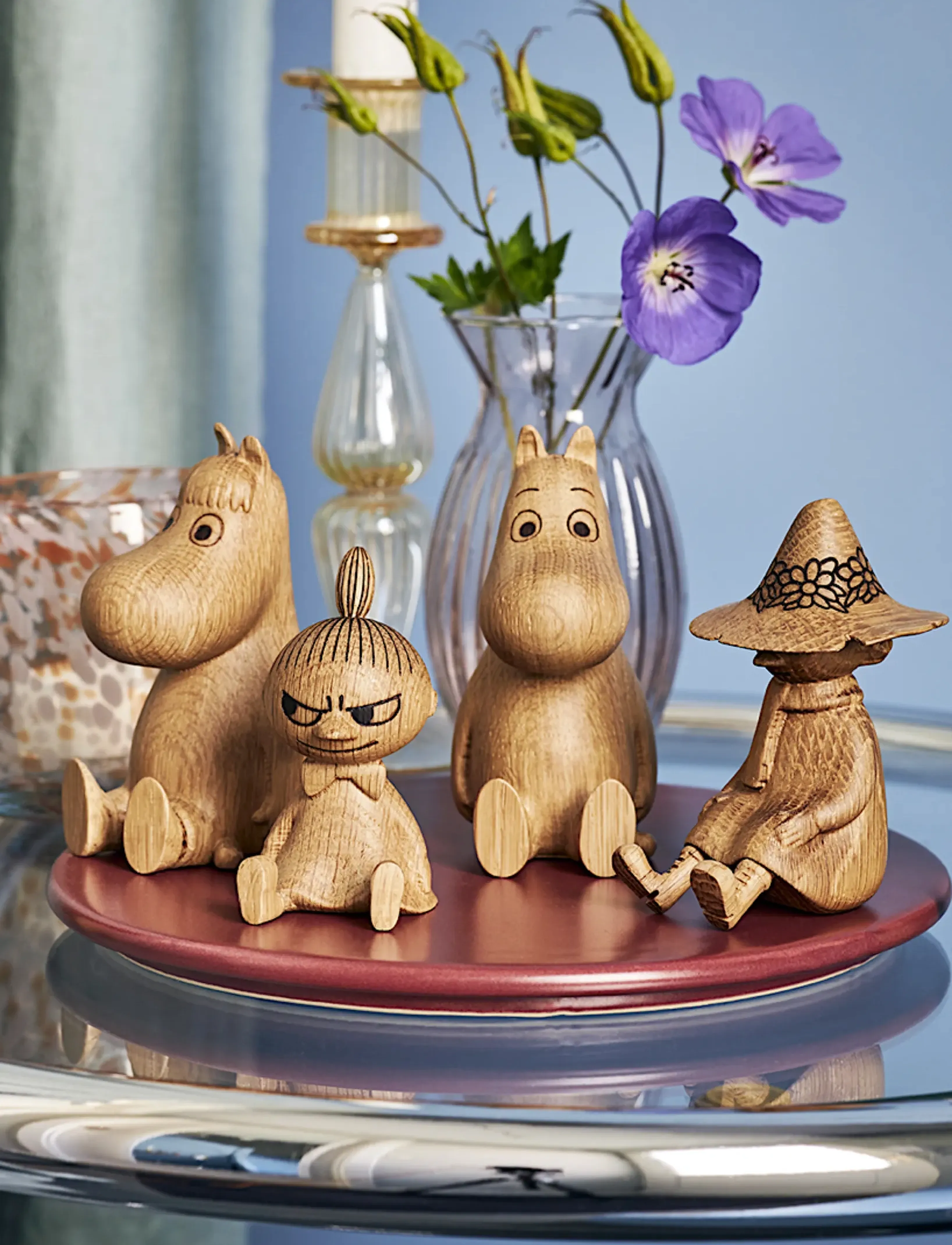 Dsignhouse Moomin - Little My oak figurine made by hand - holzfiguren - natural - 4