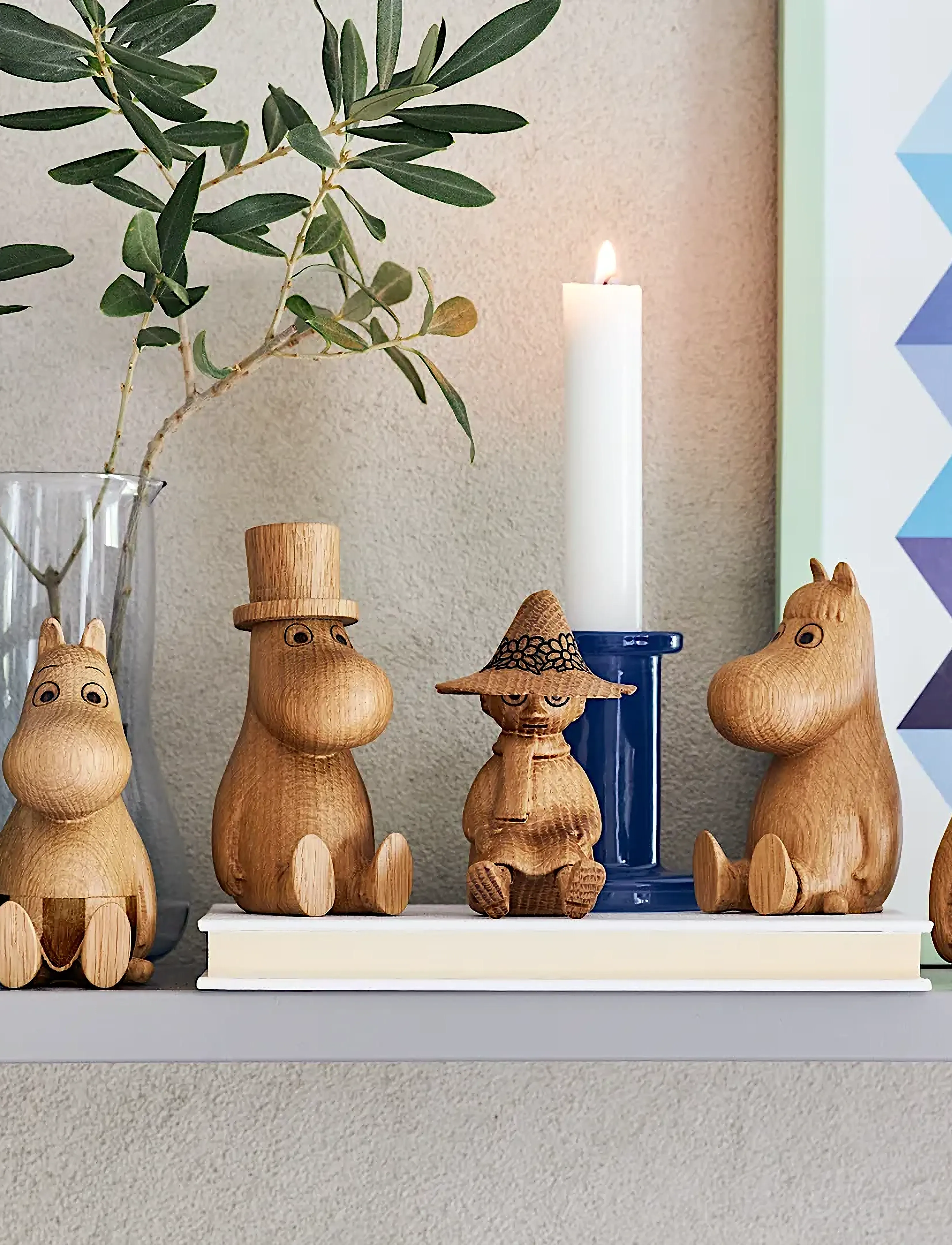 Dsignhouse Moomin - Little My oak figurine made by hand - holzfiguren - natural - 5