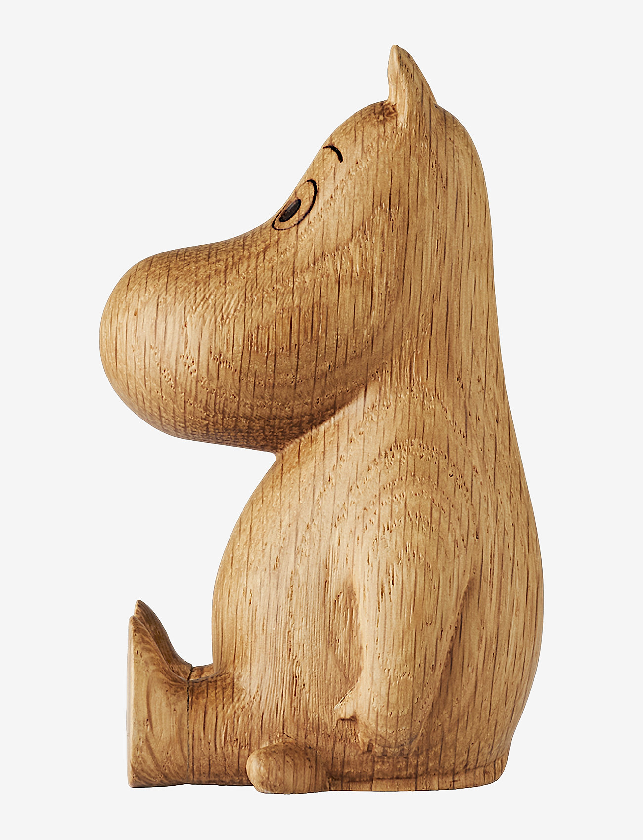Dsignhouse Moomin - Mumitroll oak figurine made by hand - wooden figures - natural - 1