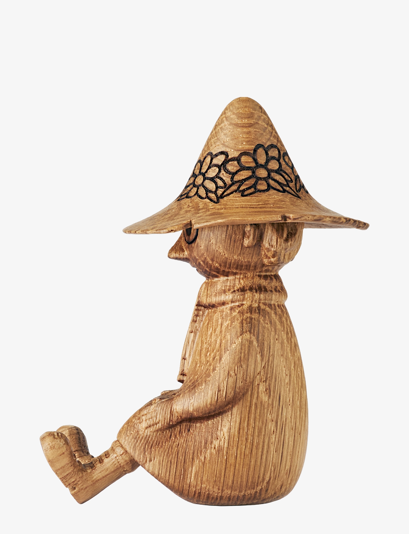 Dsignhouse Moomin - Snufkin oak figurine made by hand - puidust kujud - natural - 2
