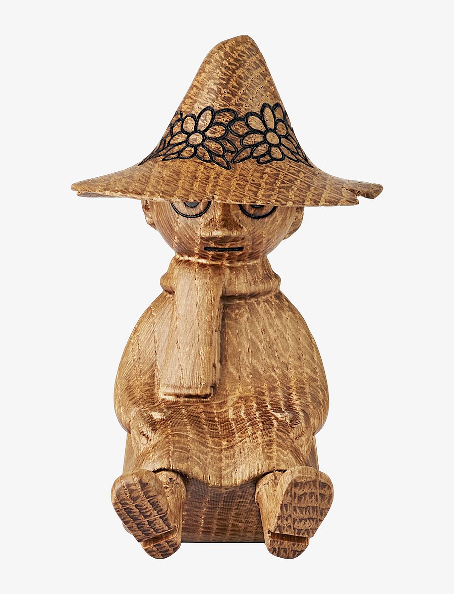 Dsignhouse Moomin - Snufkin oak figurine made by hand - holzfiguren - natural - 0