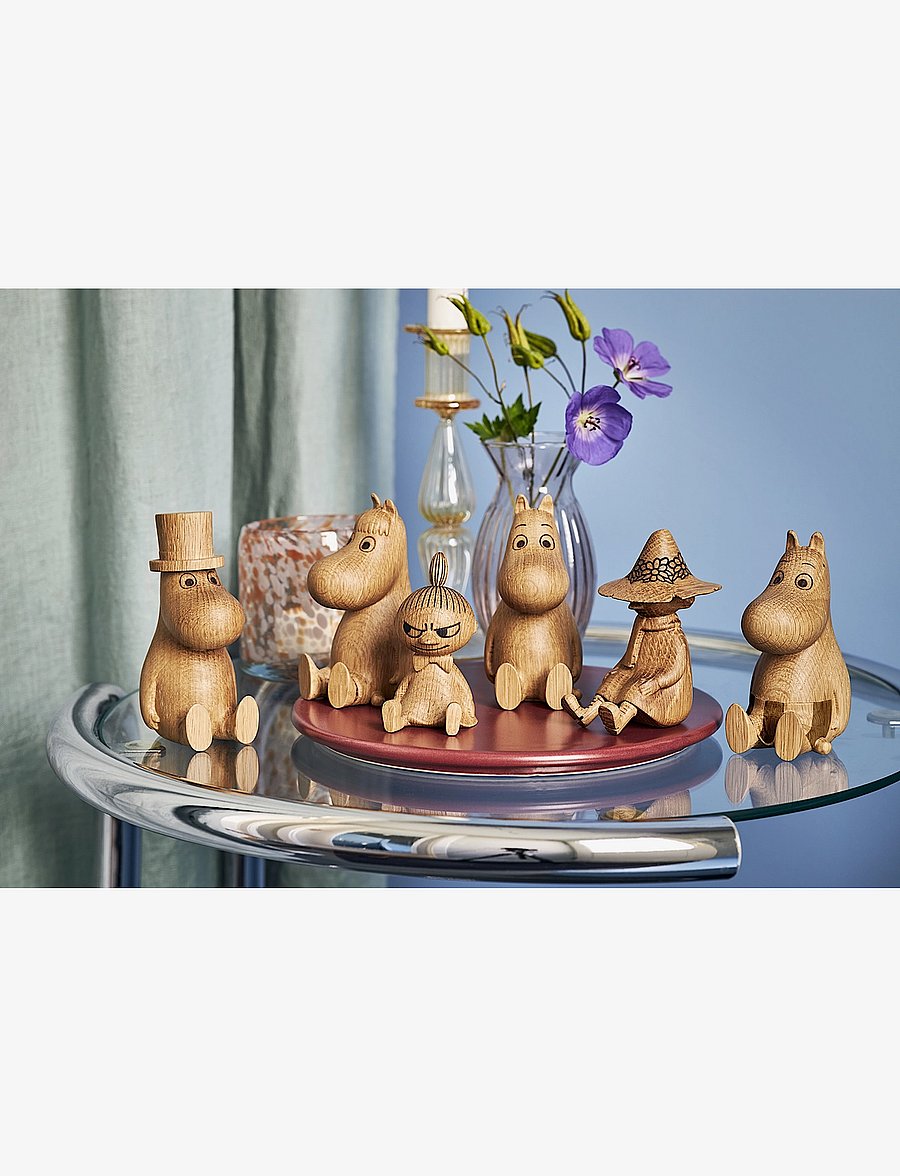 Dsignhouse Moomin - Snufkin oak figurine made by hand - holzfiguren - natural - 4