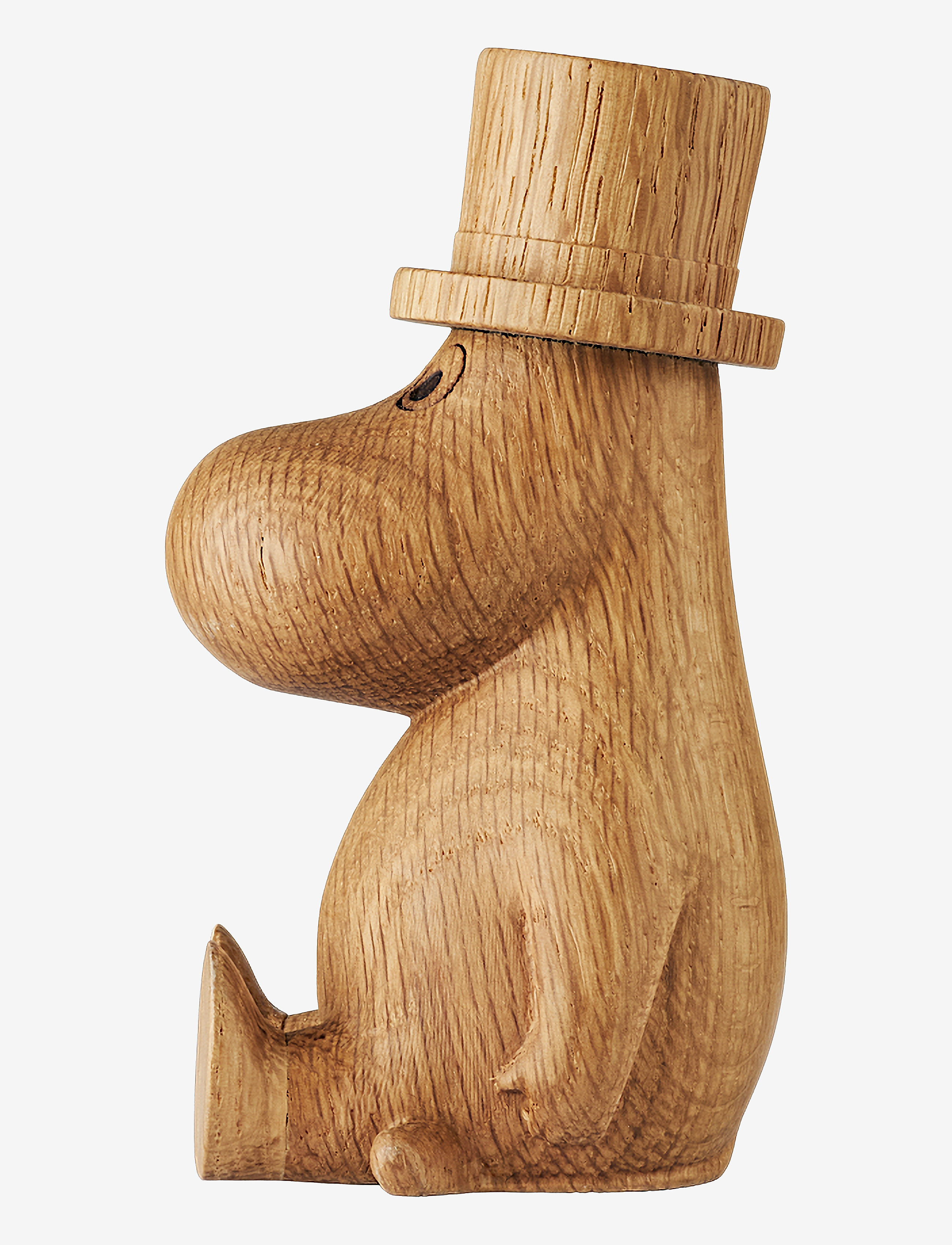 Dsignhouse Moomin - Moominpappa oak figurine made by hand - holzfiguren - natural - 1