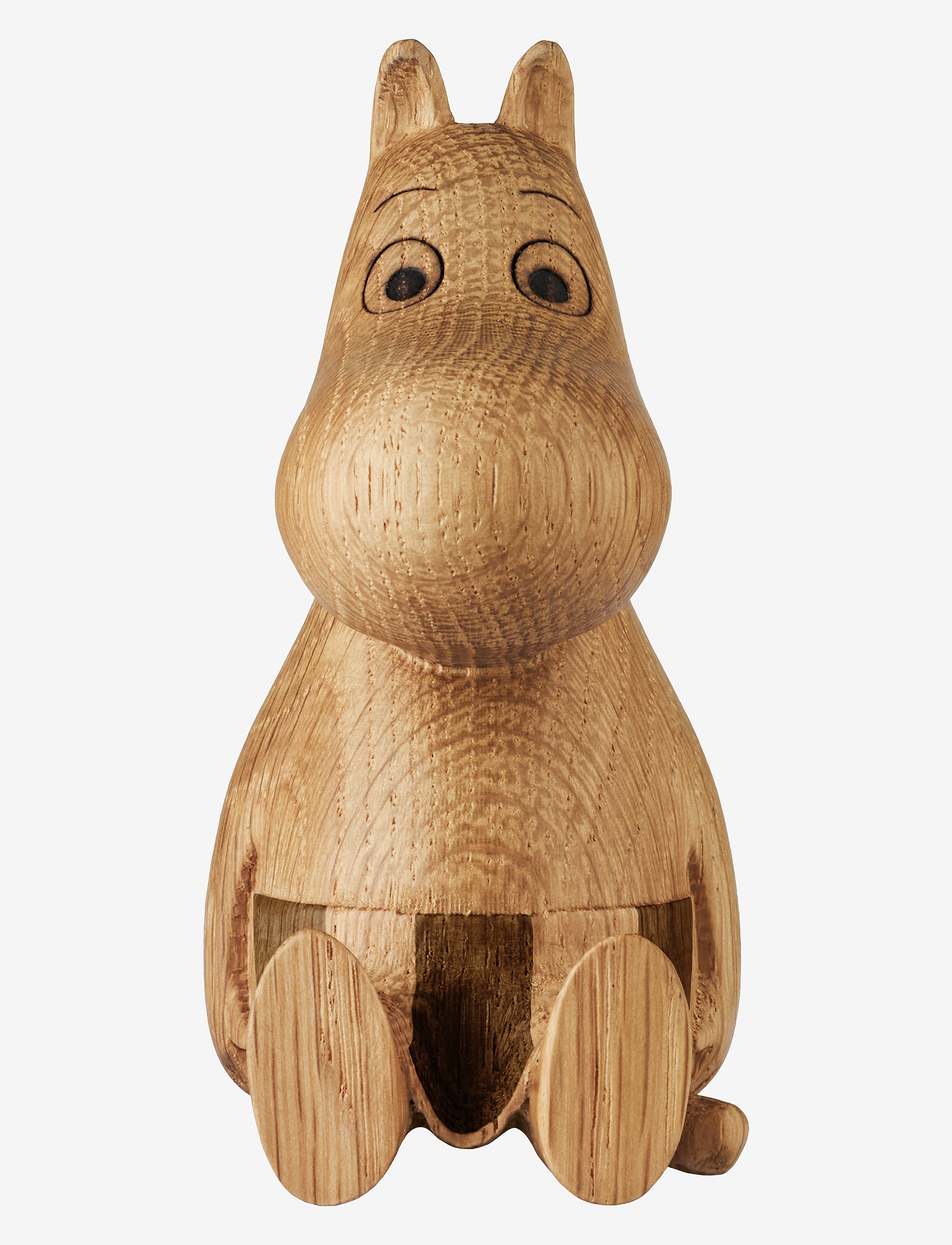 Dsignhouse Moomin Moominmamma Oak Figurine Made By Hand, Træfigur, Str: 10 CM