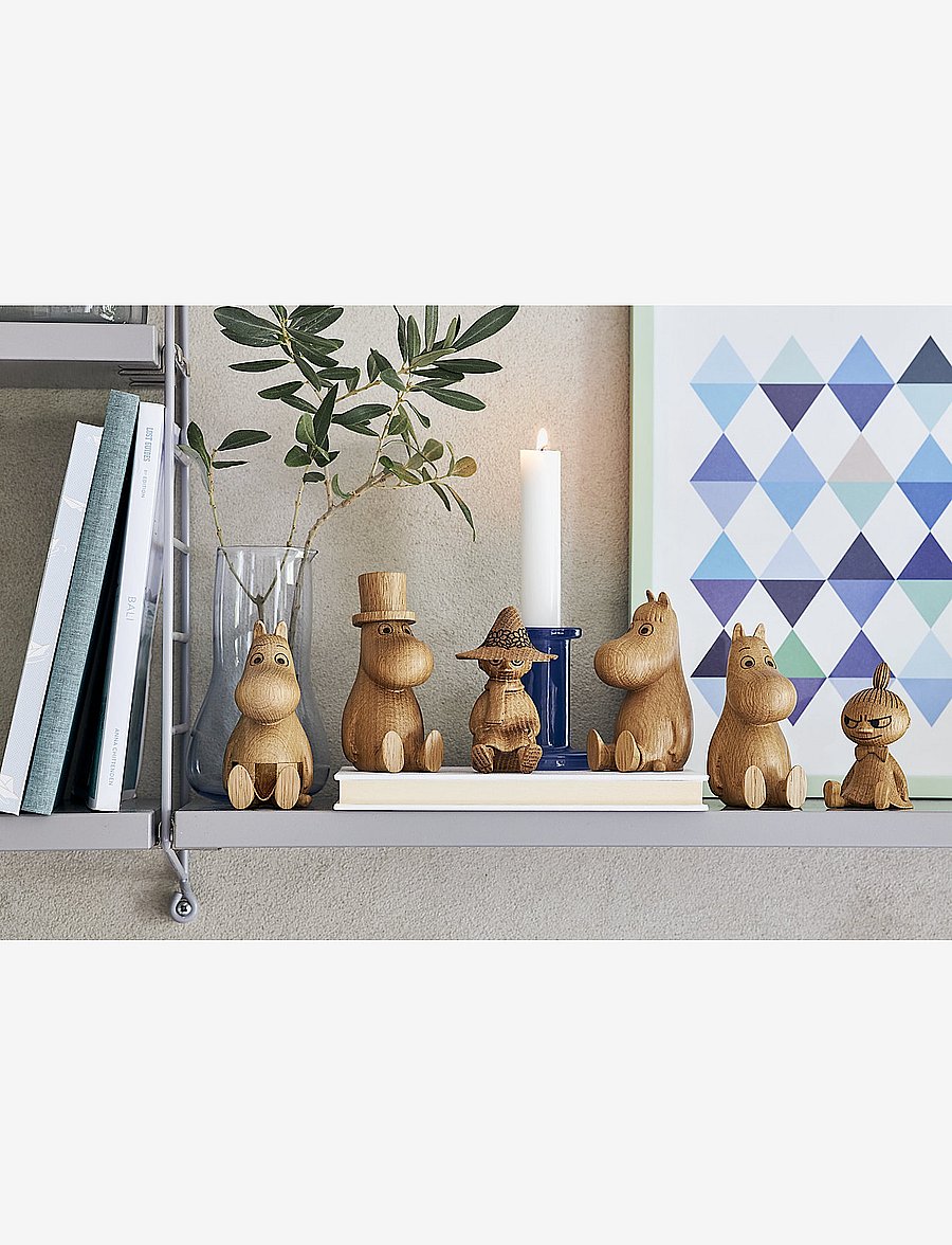 Dsignhouse Moomin - Moominmamma oak figurine made by hand - holzfiguren - natural - 4