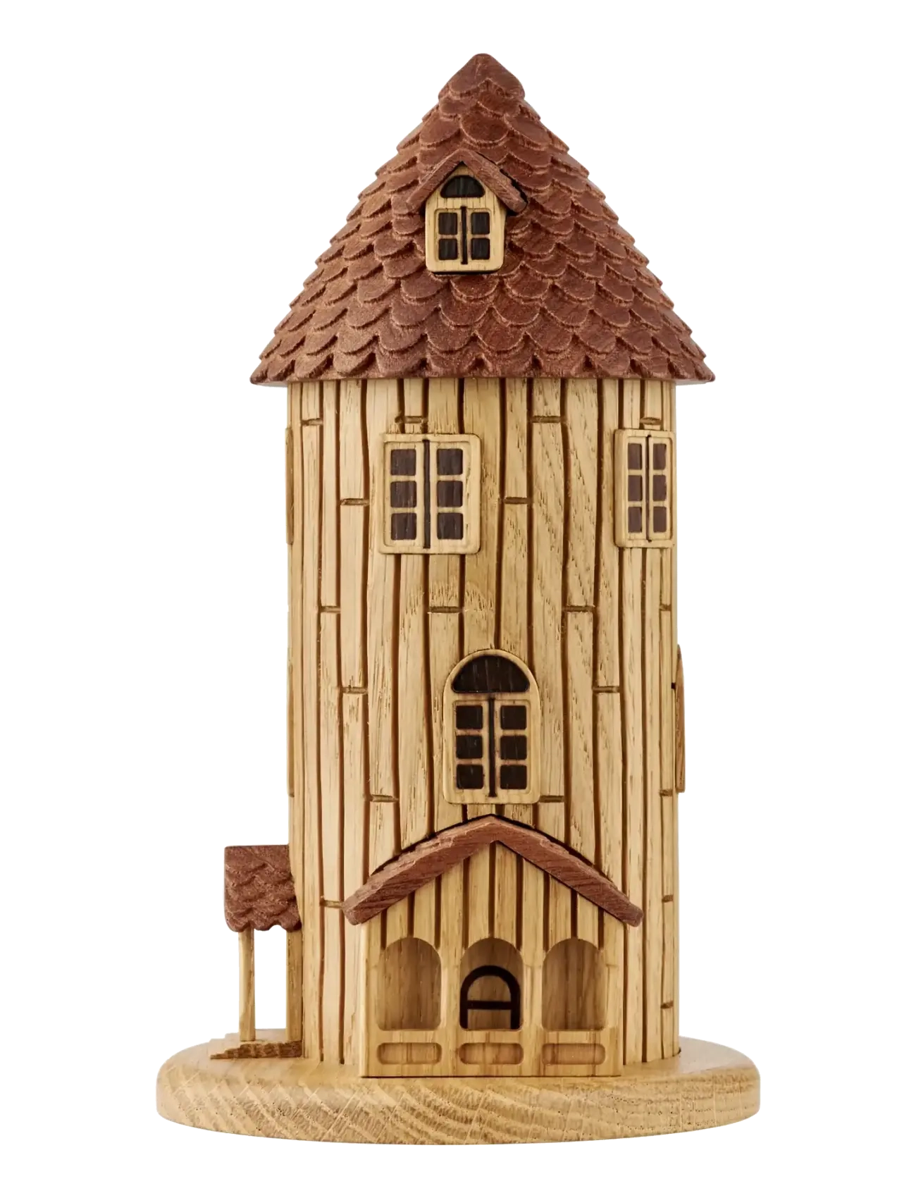 DSIGNHOUSE MOOMIN Mumitroldenes Hus, Fsc Egetræ/Sapele NATURAL - L - Unisex