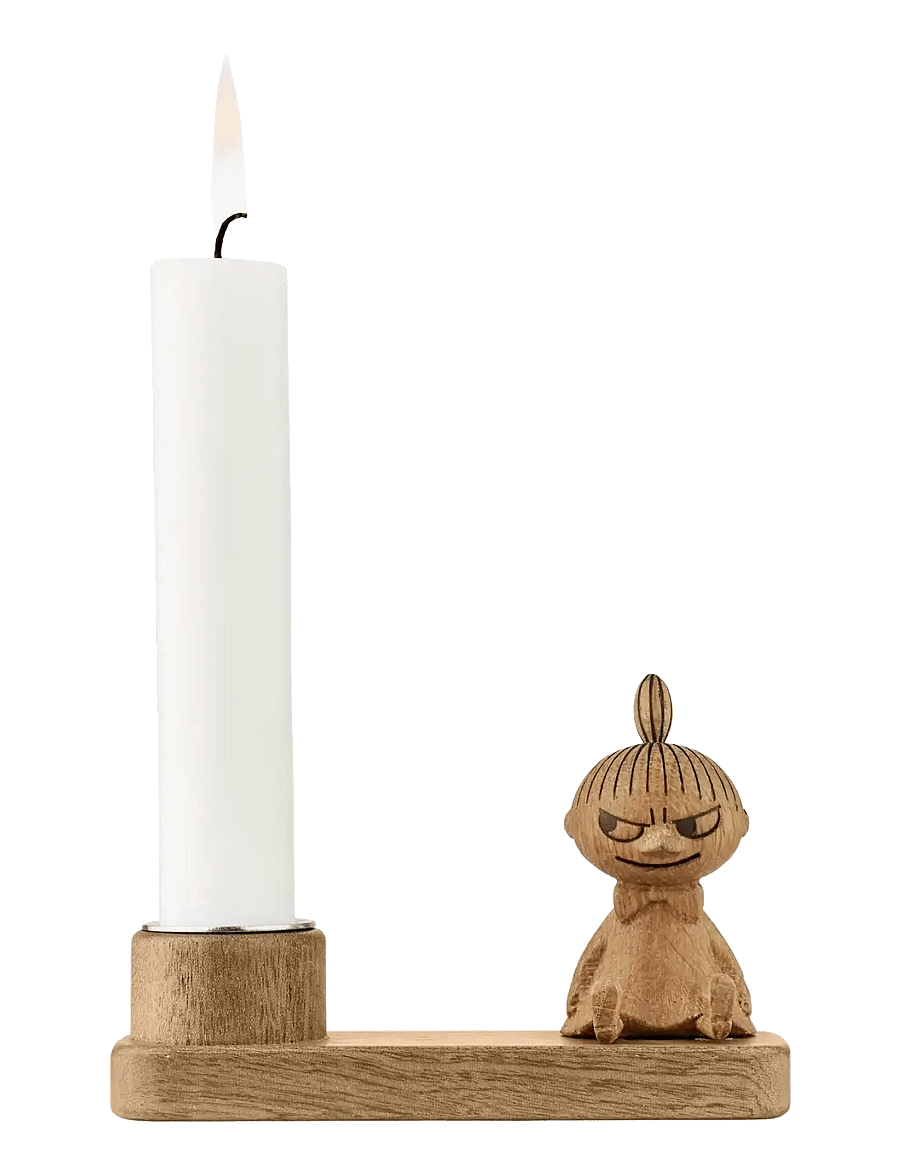 Dsignhouse Moomin - Mumitroldene lysestage Lille My FSC Egetræ - kerzenständer - natural - 1