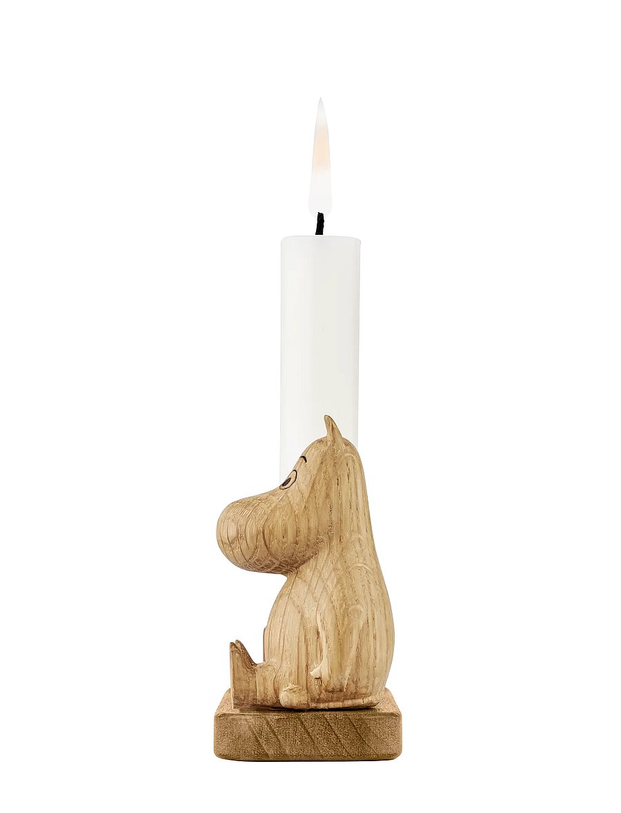 Dsignhouse Moomin - Mumitroldene lysestage Mumitrolden FSC Egetræ - küünlajalad - natural - 3