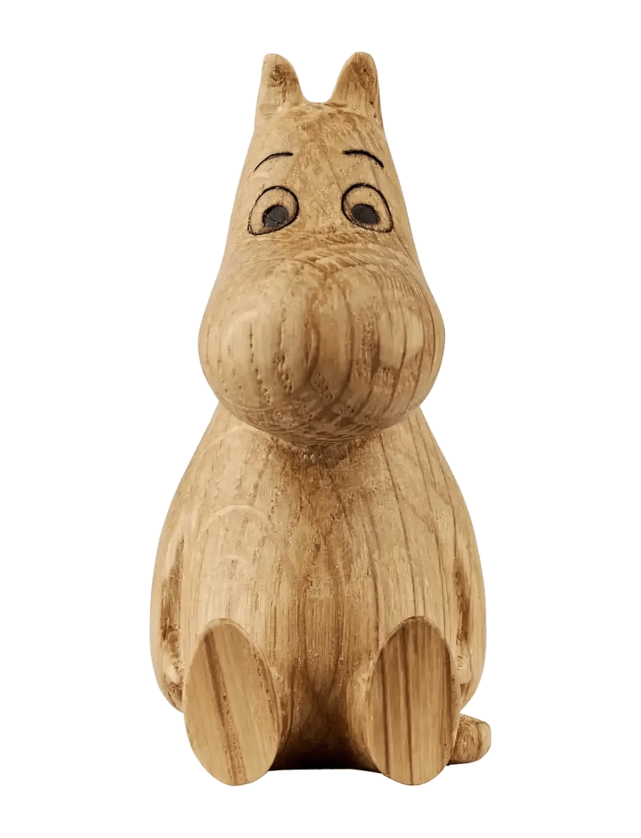 Dsignhouse Moomin - Mumitroldene Mumitrolden - puidust kujud - natural - 1