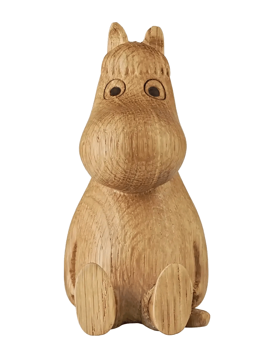 Dsignhouse Moomin - Mumitroldene Snorkfrøken - puidust kujud - natural - 1