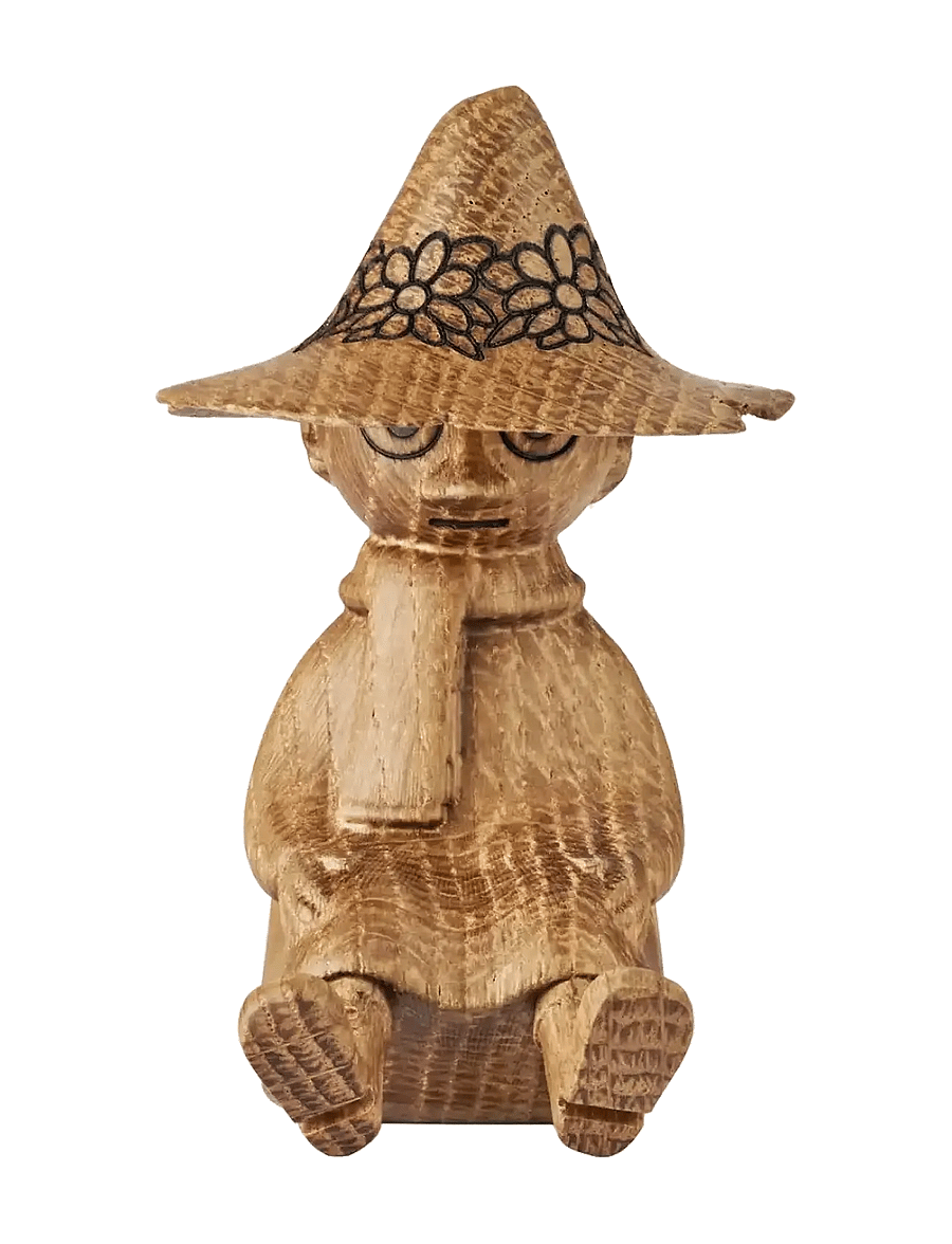 Dsignhouse Moomin - Mumitroldene Mumrikken - puidust kujud - natural - 1