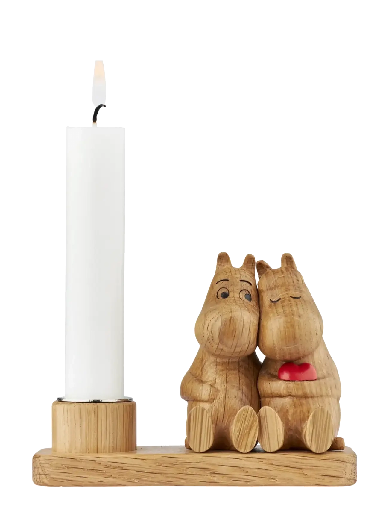 DSIGNHOUSE MOOMIN Mumitroldene Hug Lysestage Fsc Egetræ Weiß - S - Unisex